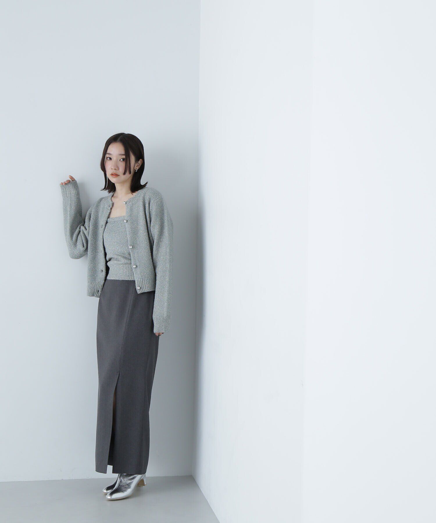  「グリッターラメアンサンブル　24AW」|ニット・セーター|