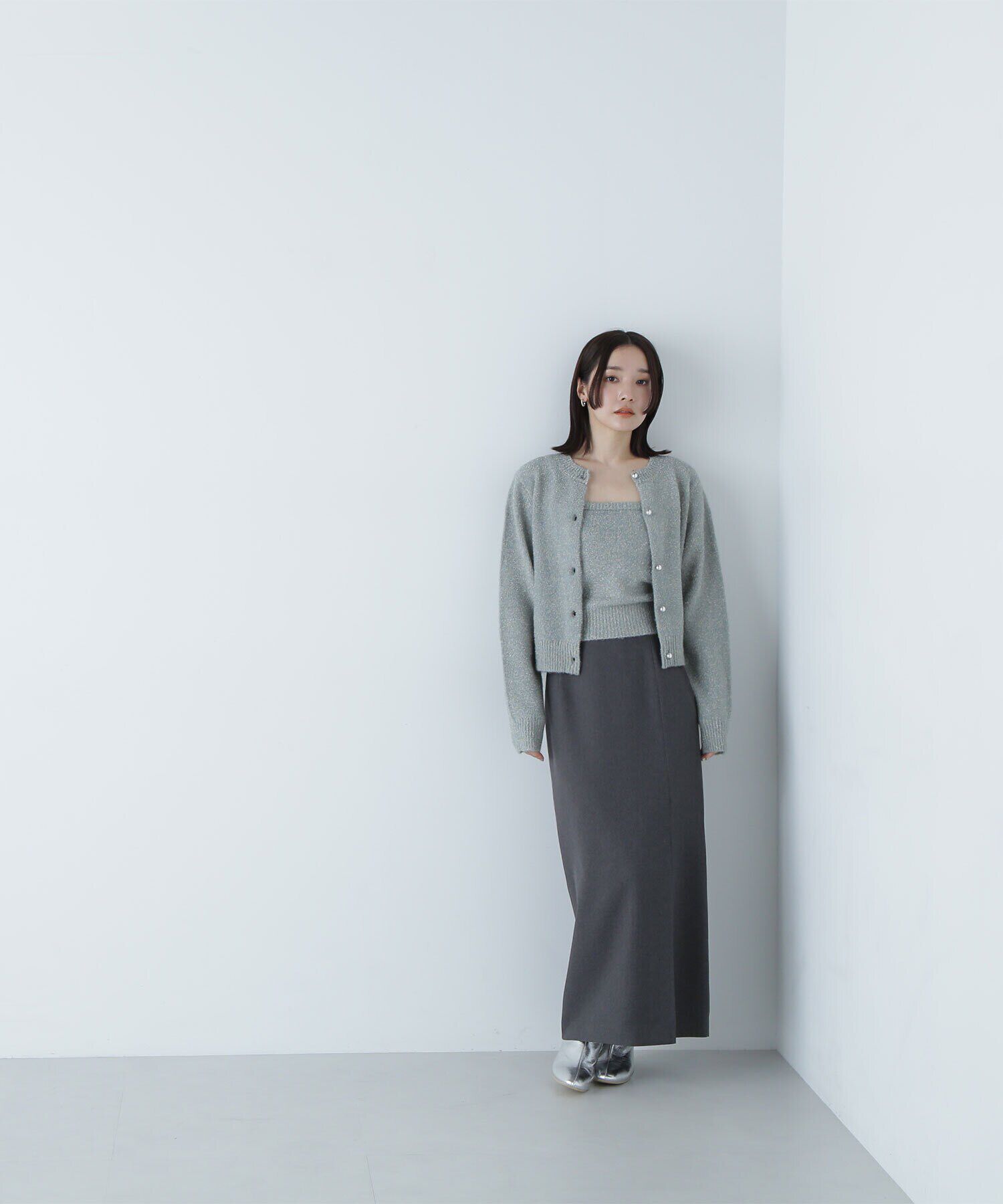  「グリッターラメアンサンブル　24AW」|ニット・セーター|