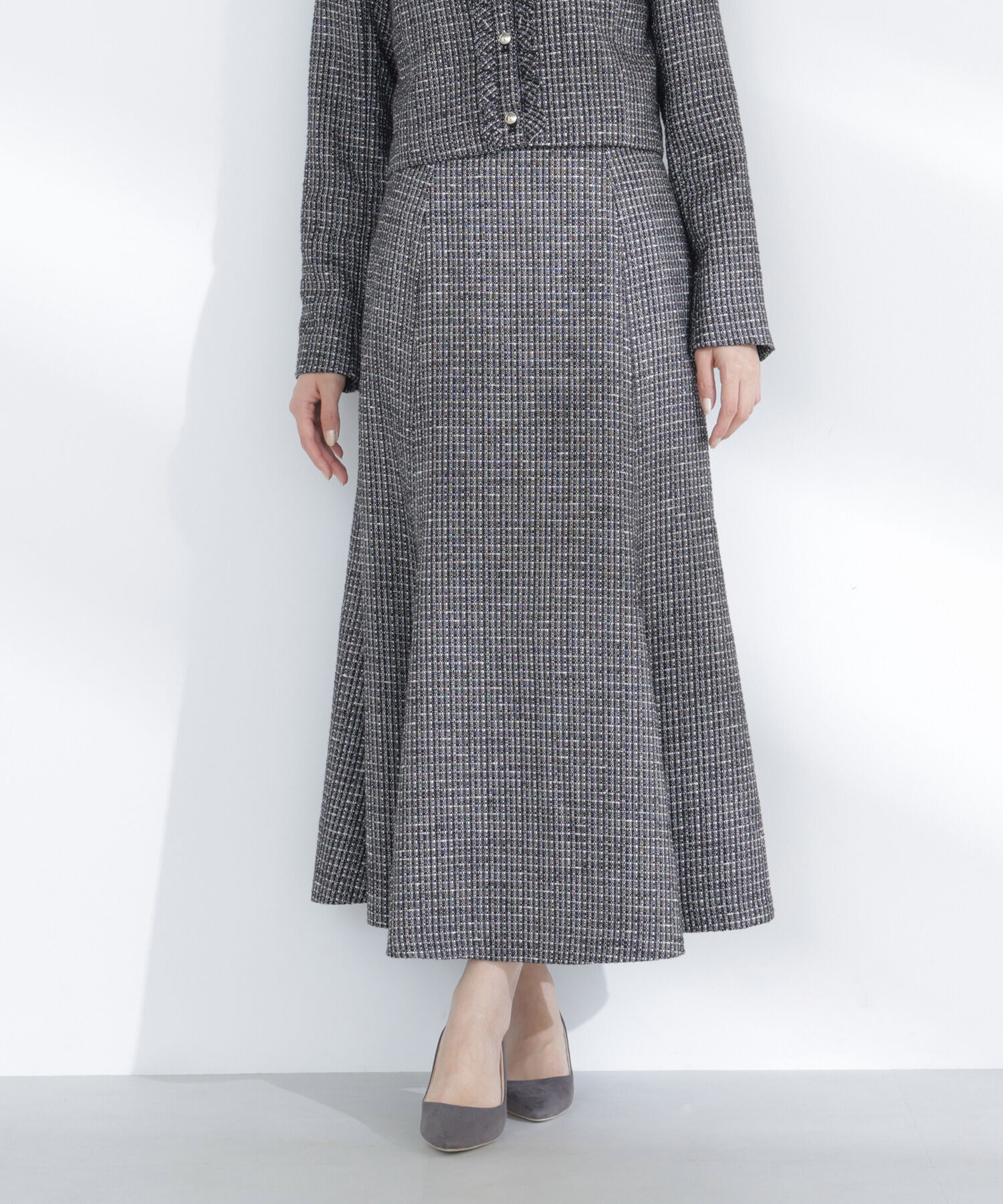  「スプリングツイード SETUP スカート」|スカート|