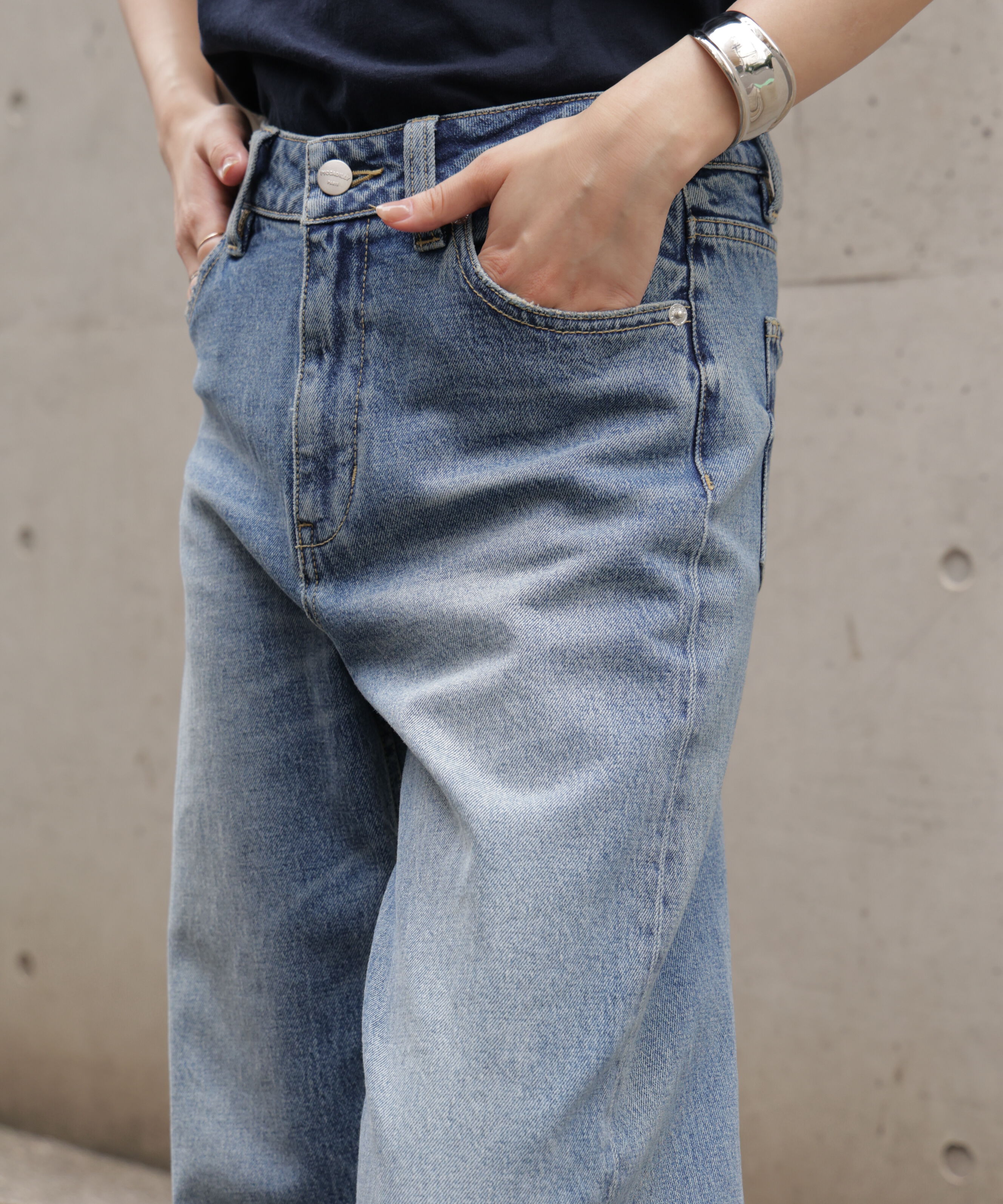  「〈フリーズマート別注〉PICCADILLY ベーシックワイドデニムパンツ」|その他|