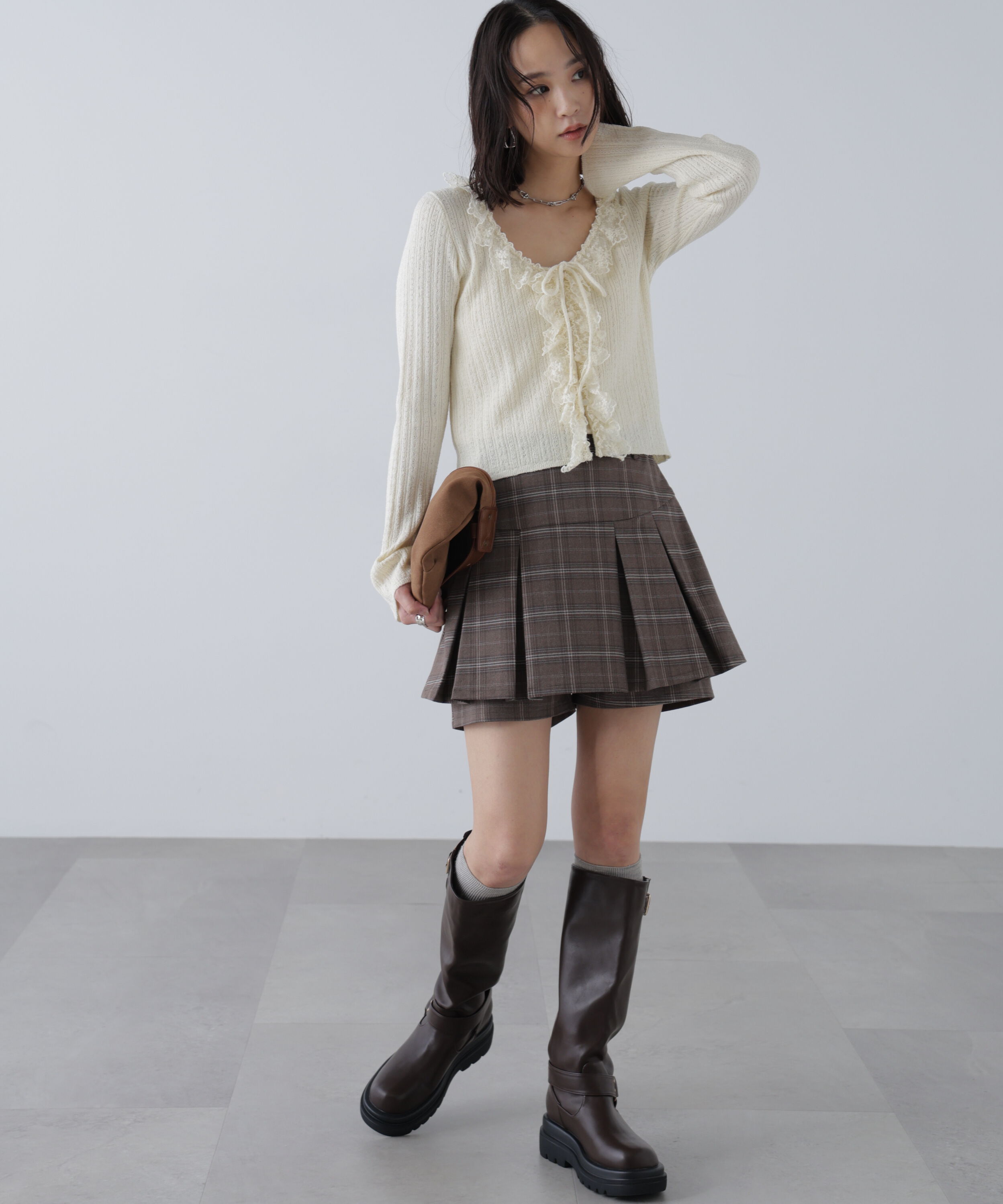  「プリーツショートパンツ」|その他|