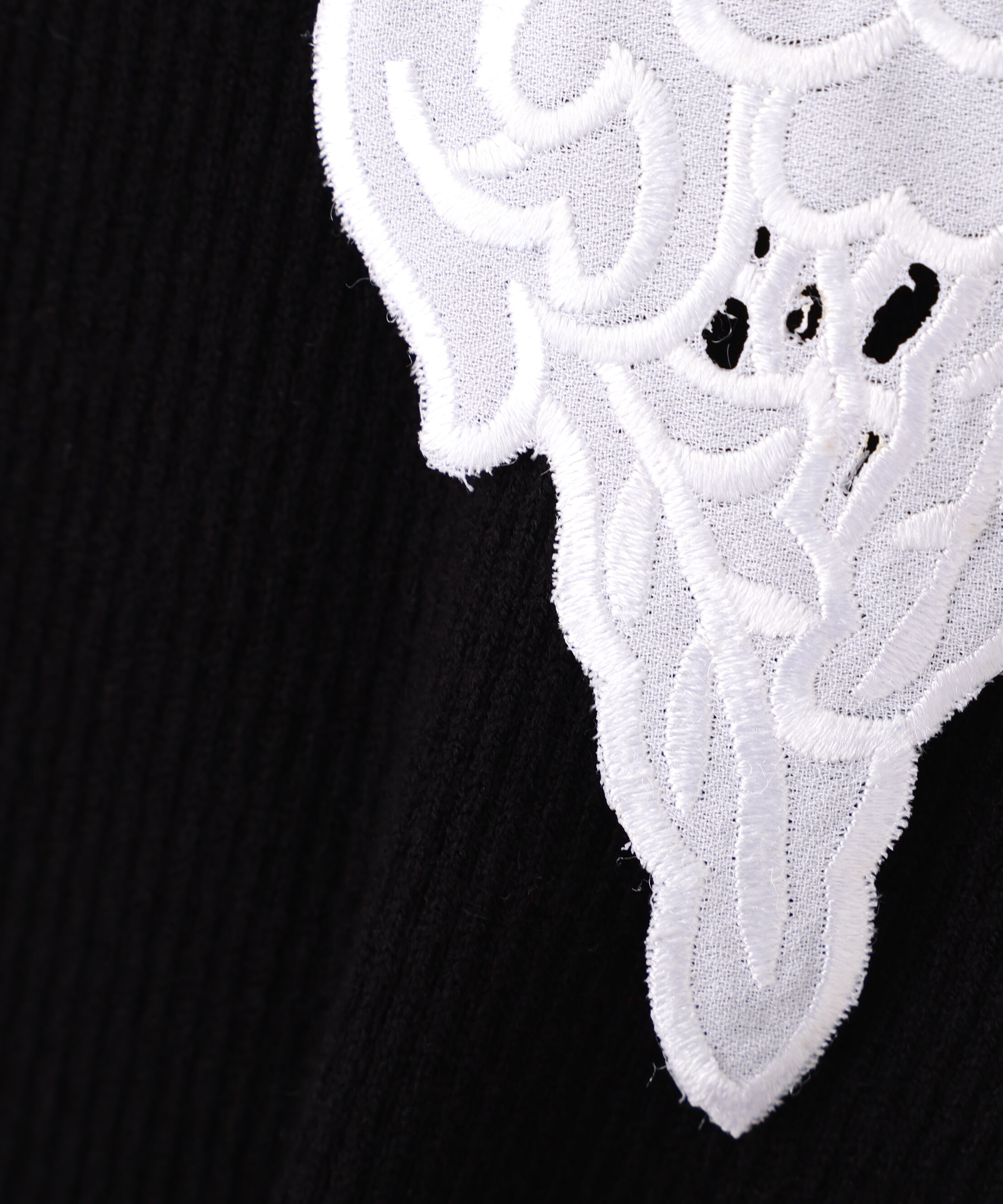 PROPORTION BODY DRESSING「レース襟付きニットワンピース」|ワンピース|