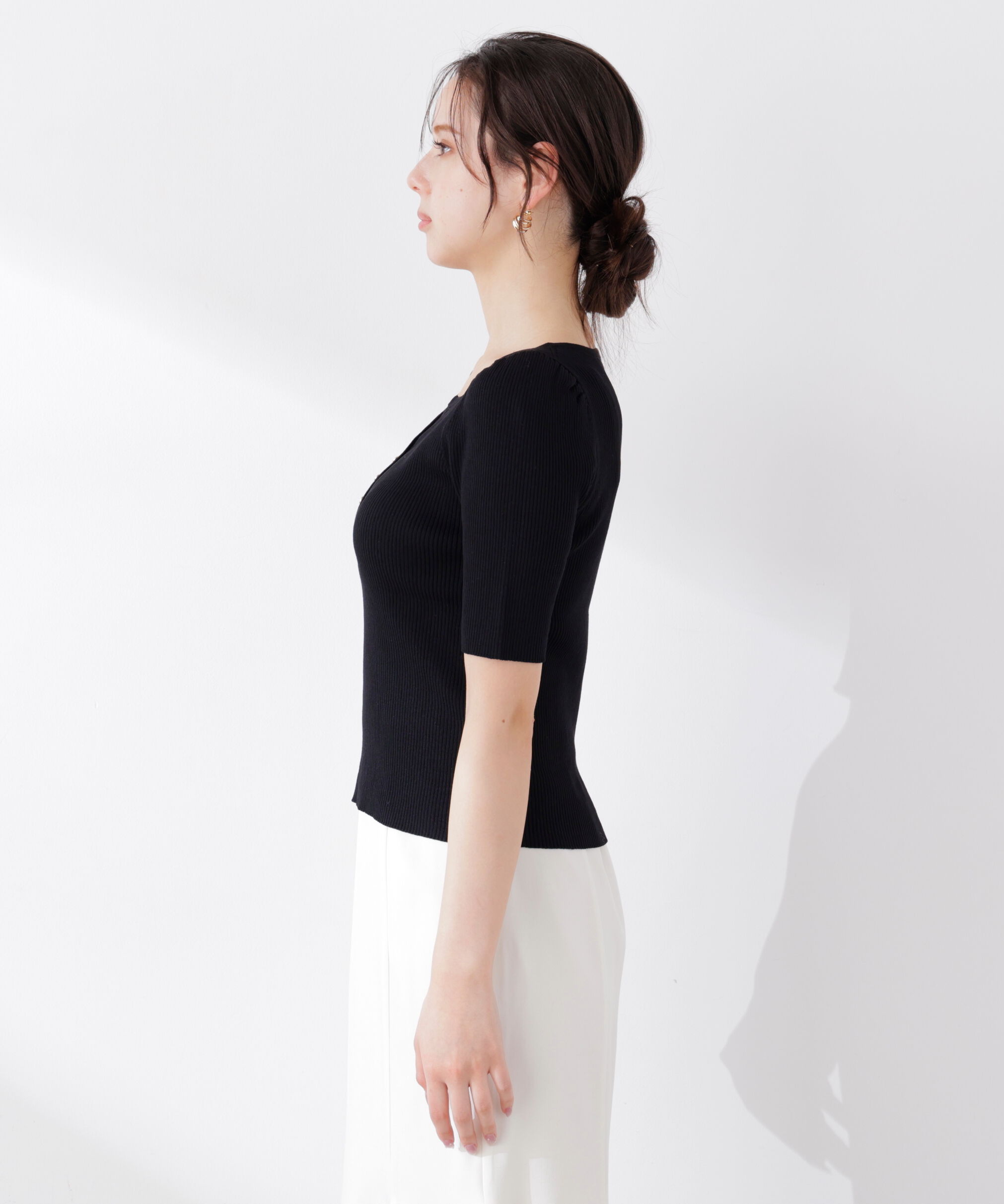 PROPORTION BODY DRESSING「ヘンリーネックニット 26SS」|ニット・セーター|