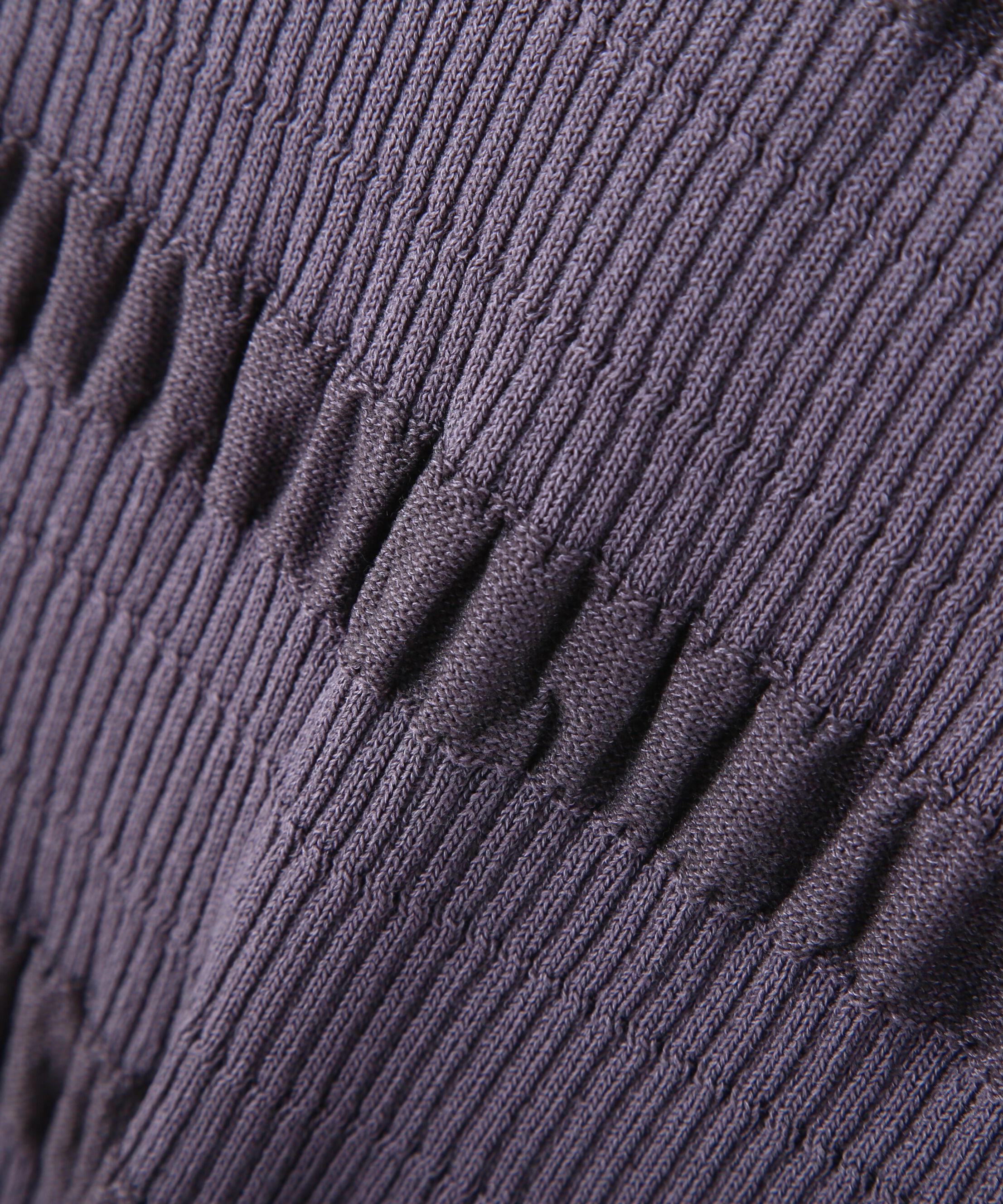 PROPORTION BODY DRESSING「〈a/mie〉変形リブニット 26SS」|カーディガン|