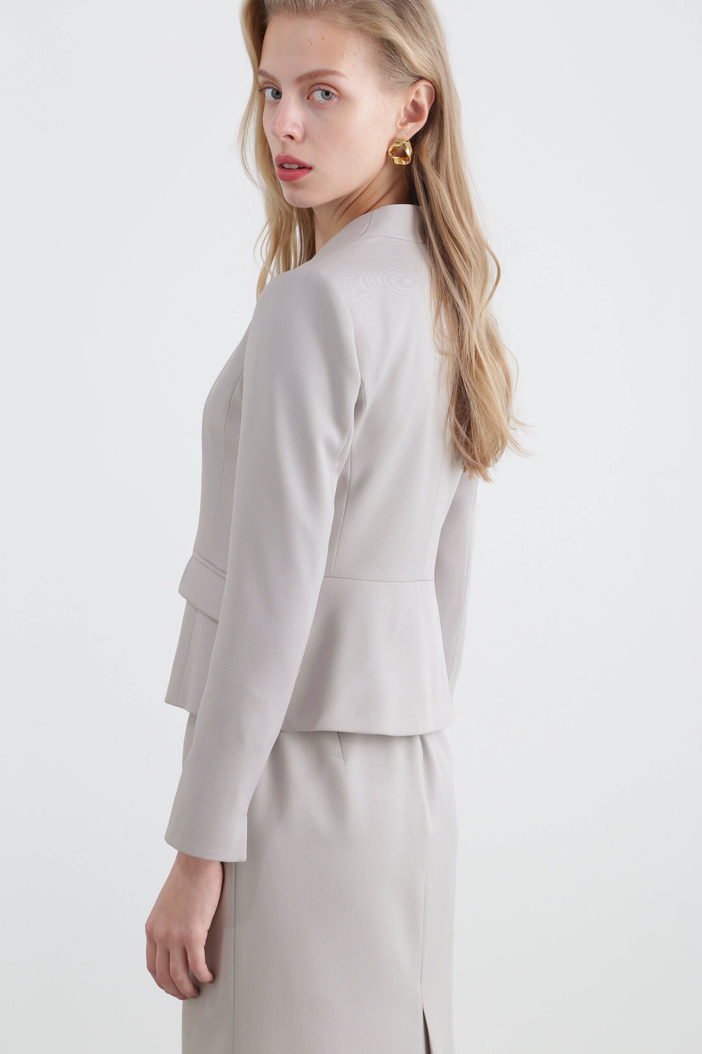  「◆ドライツイルノーカラージャケット」|その他|