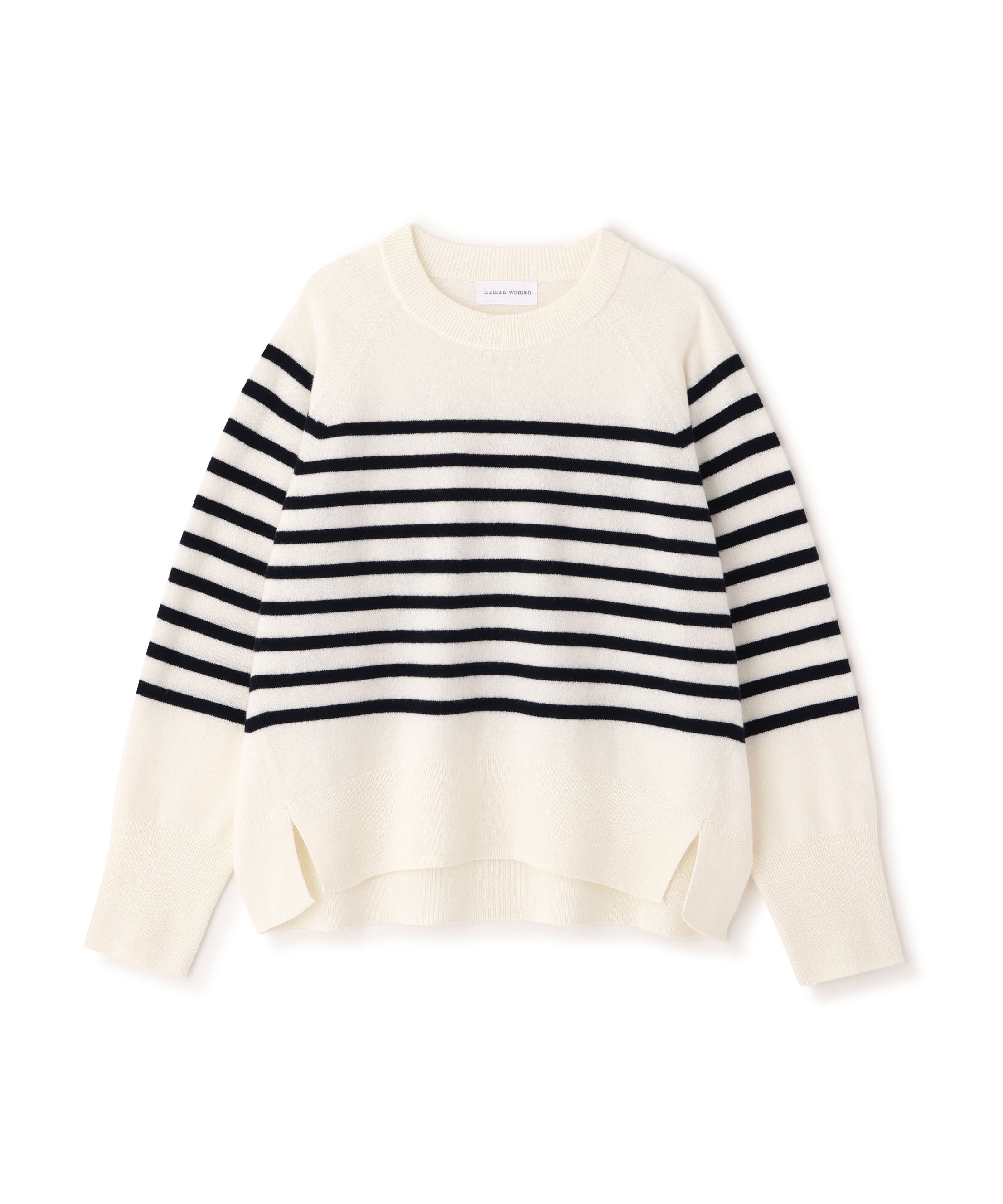  「◆ミドルゲージウールクルーネックプルオーバー」|ニット・セーター|