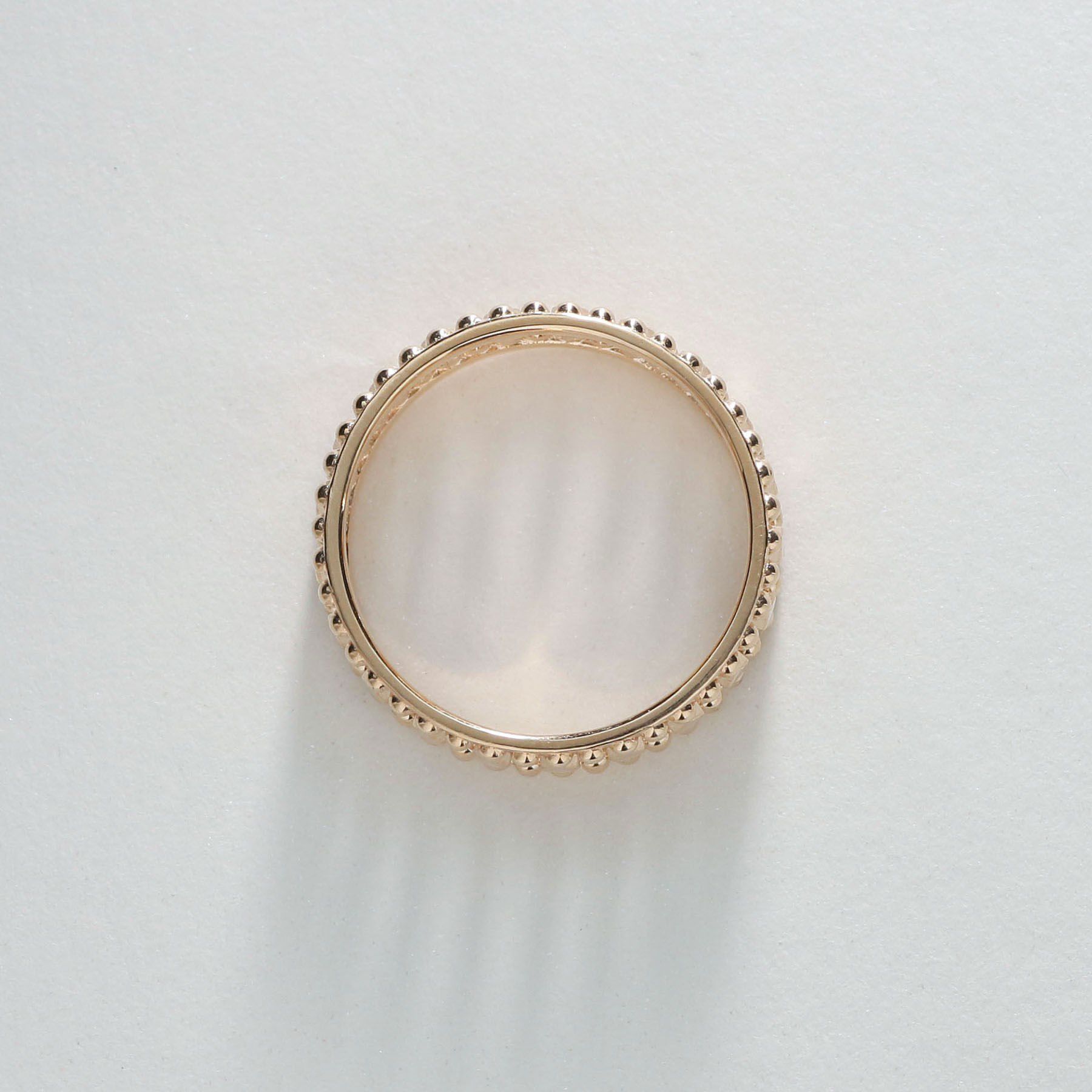 COCOSHNIK「K10切子&times;ミル リング」|リング|