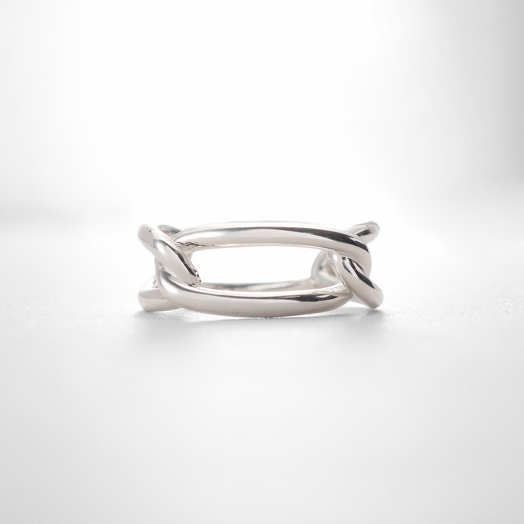 COCOSHNIK ONKITSCH「シルバー PCチェーンモチーフリング」|リング|