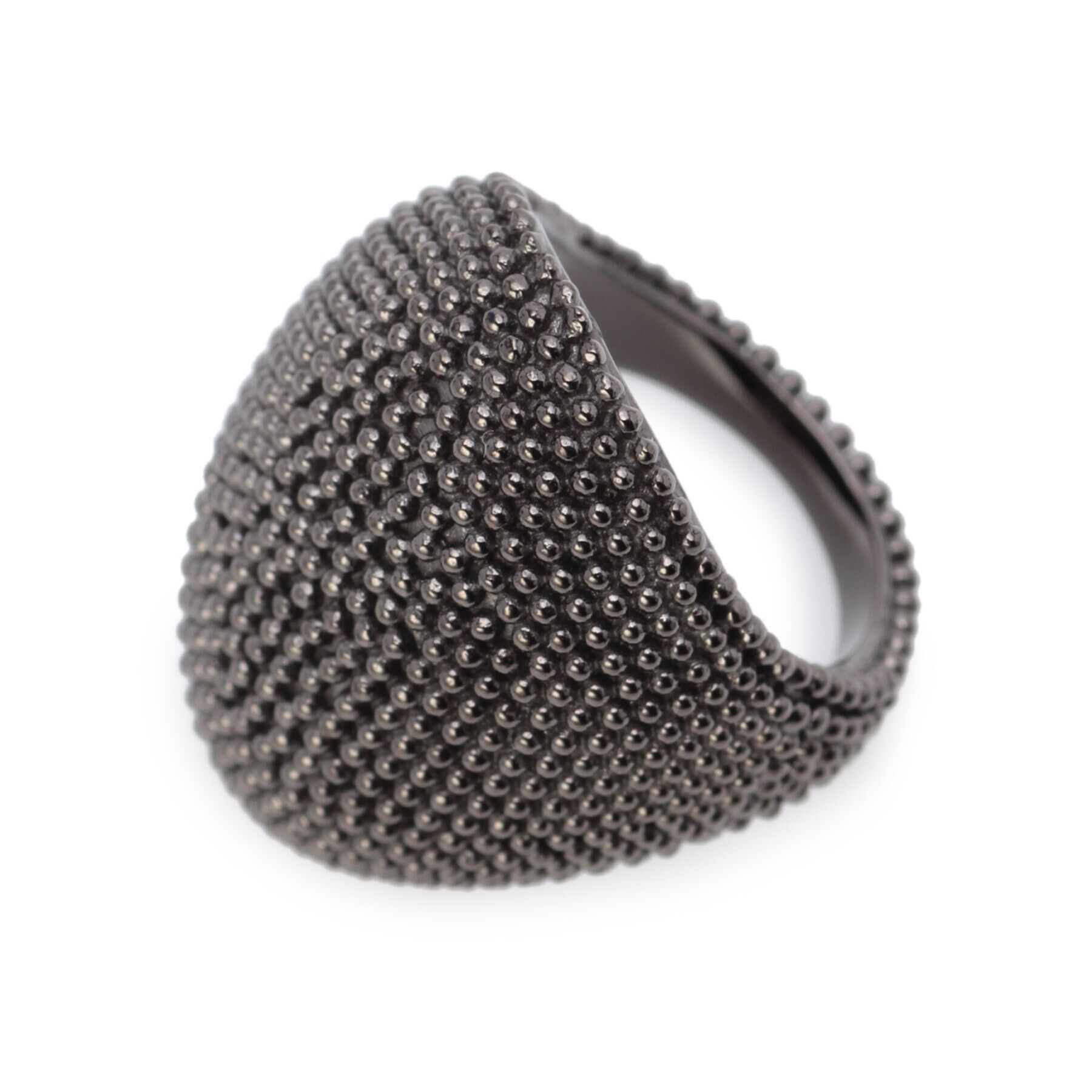 HIROKO HAYASHI「RICAMO（リカーモ）指輪」|リング|ブラック(019)