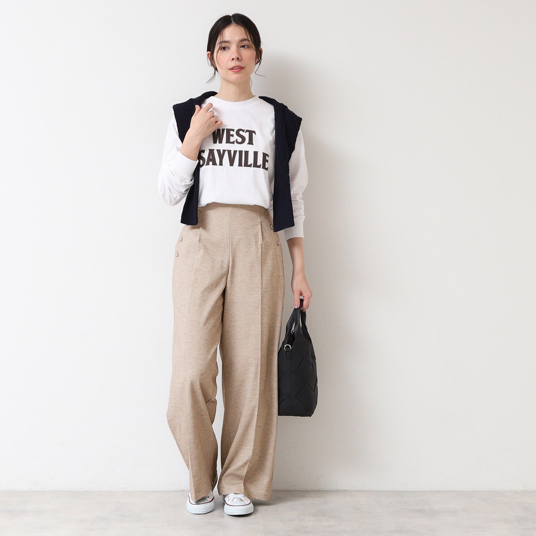 Dessin「【多機能】リネンブレンドマリンパンツ」|その他|