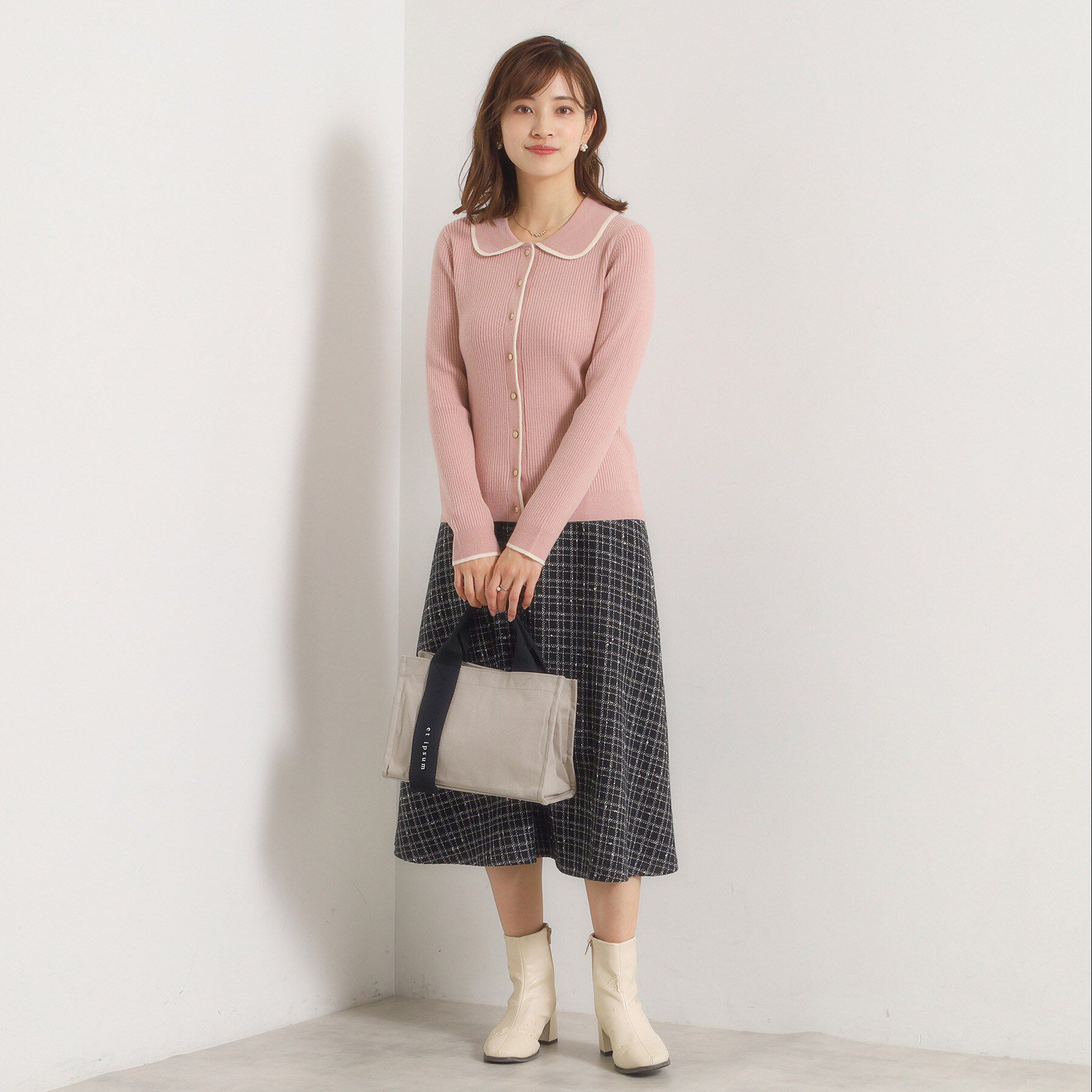 ITS&rsquo;DEMO「オッドハンドルトート」|トートバッグ|