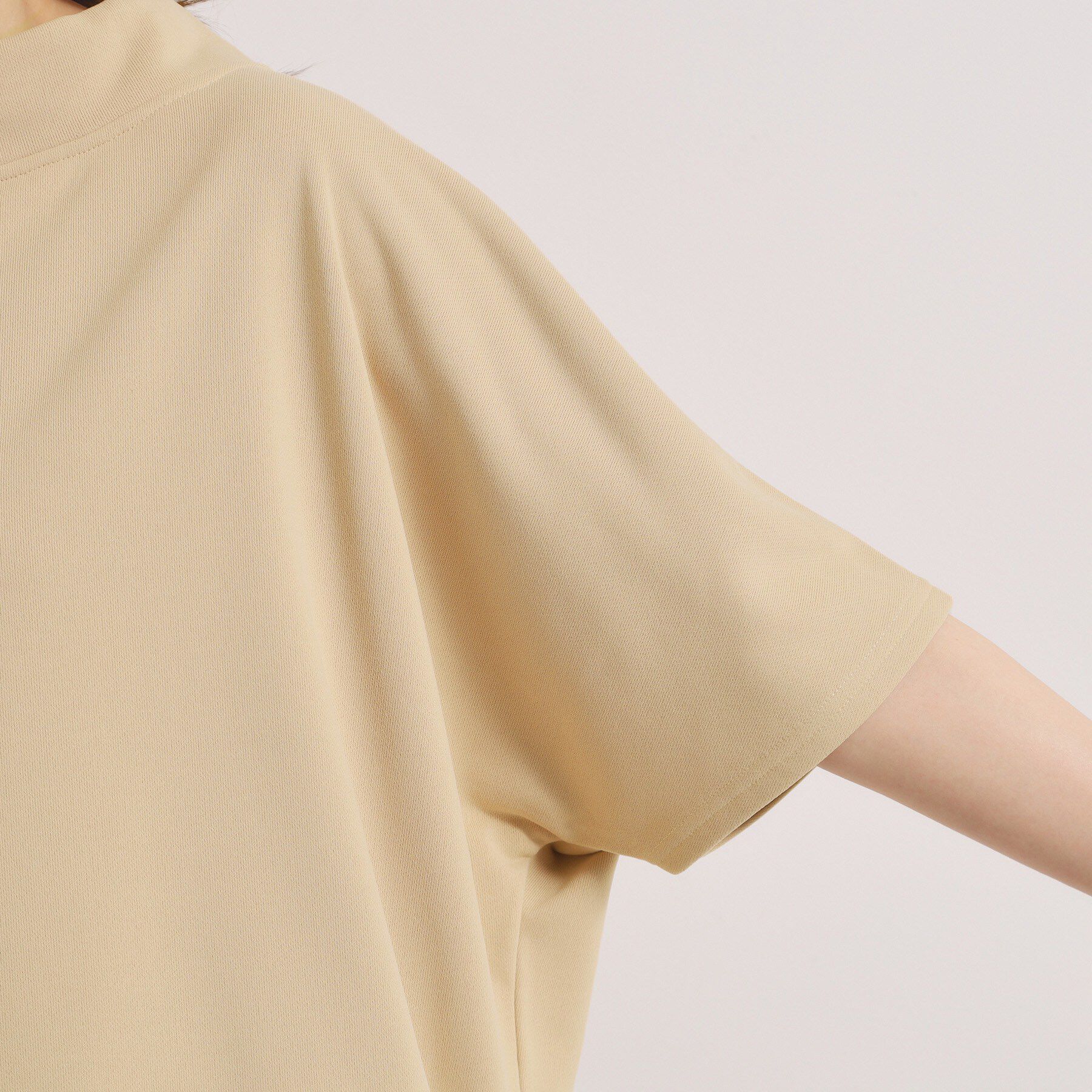 ITS&rsquo;DEMO「【洗濯機OK】ミニ裏毛ドルマントップス」|Tシャツ・カットソー|