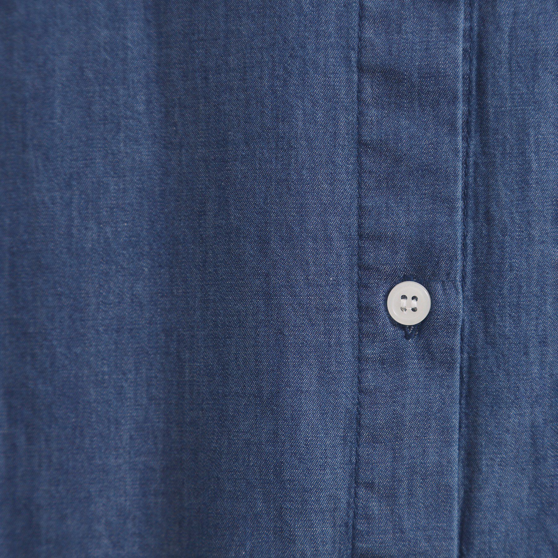 ITS&rsquo;DEMO「【洗濯機OK】シアーデニムシャツ」|シャツ・ブラウス|