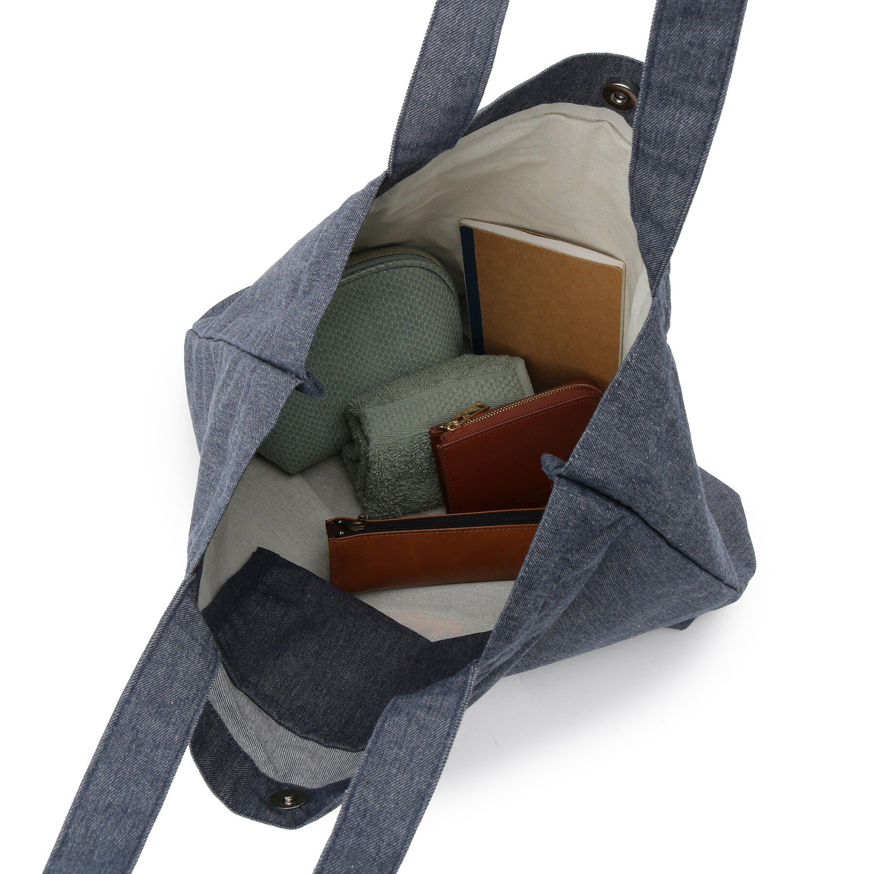 ITS&rsquo;DEMO「【A4対応】ロゴ刺繍トート」|トートバッグ|