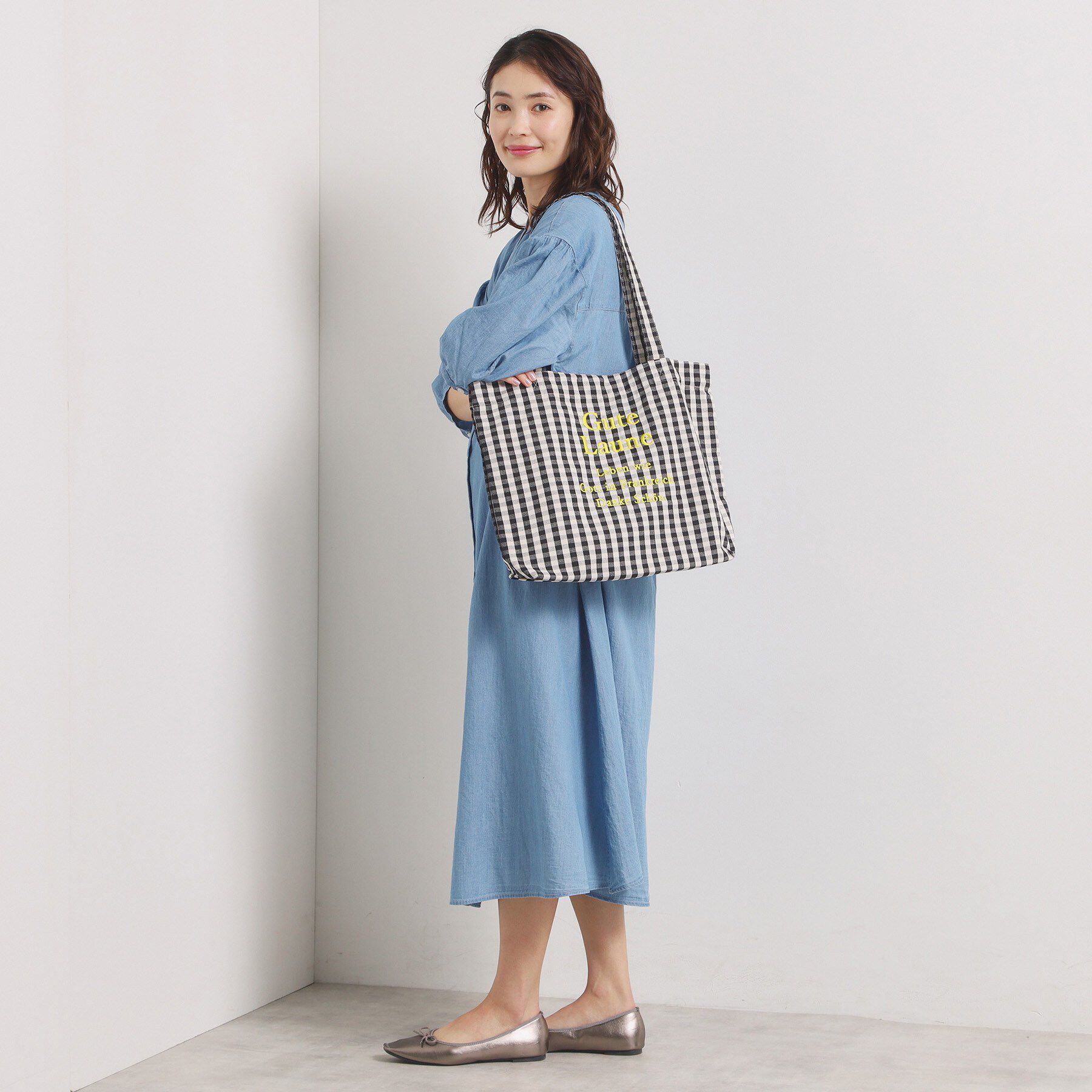 ITS&rsquo;DEMO「【A4対応】ロゴ刺繍トート」|トートバッグ|