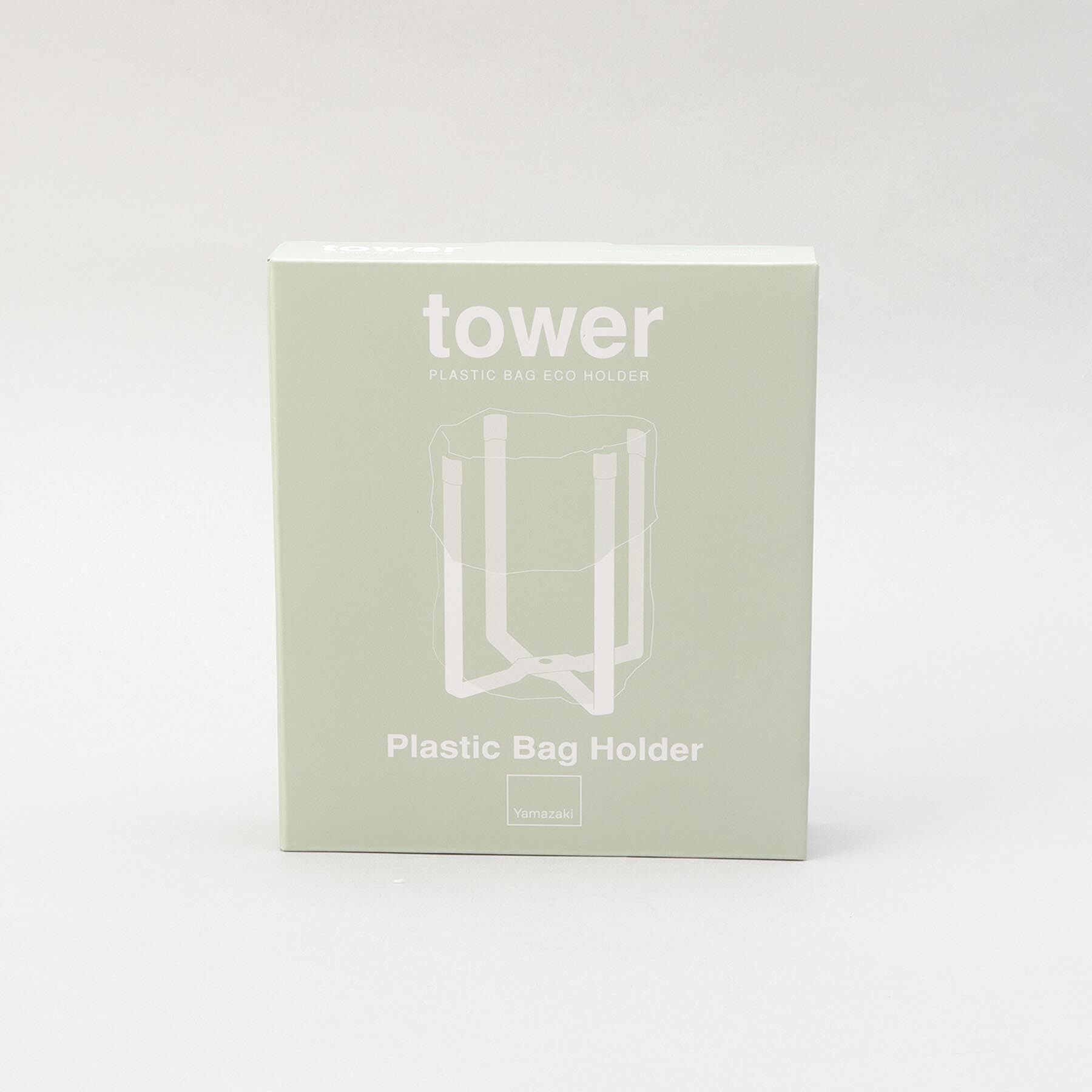212 KITCHEN STORE「ポリ袋エコホルダー ライトグリーン 山崎実業 ＜tower タワー＞」|食器・キッチングッズ|