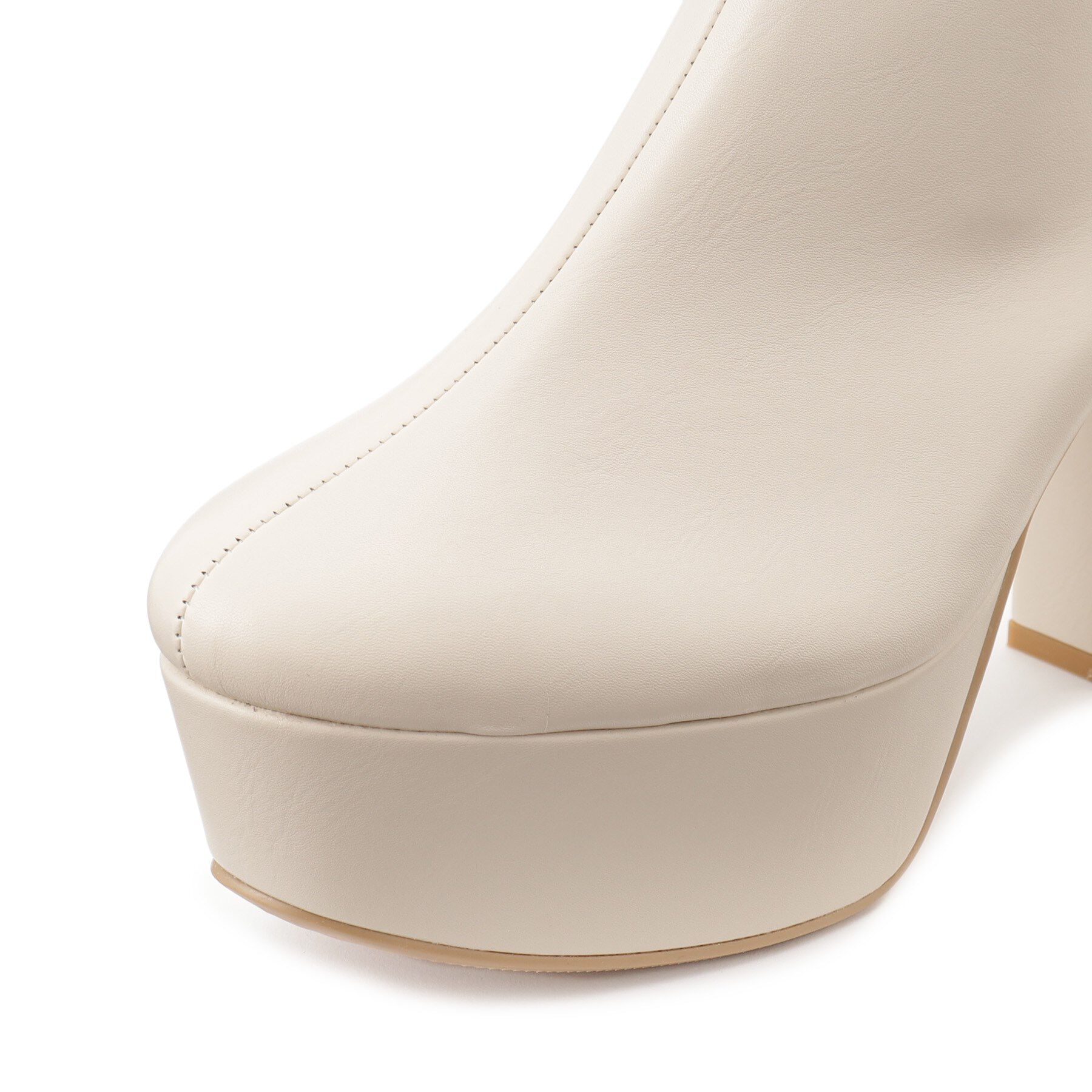 ESPERANZA「【ラク盛り／ロングブーツ】リピーター続出／脚長美脚　厚底ロングブーツ」|ショートブーツ|