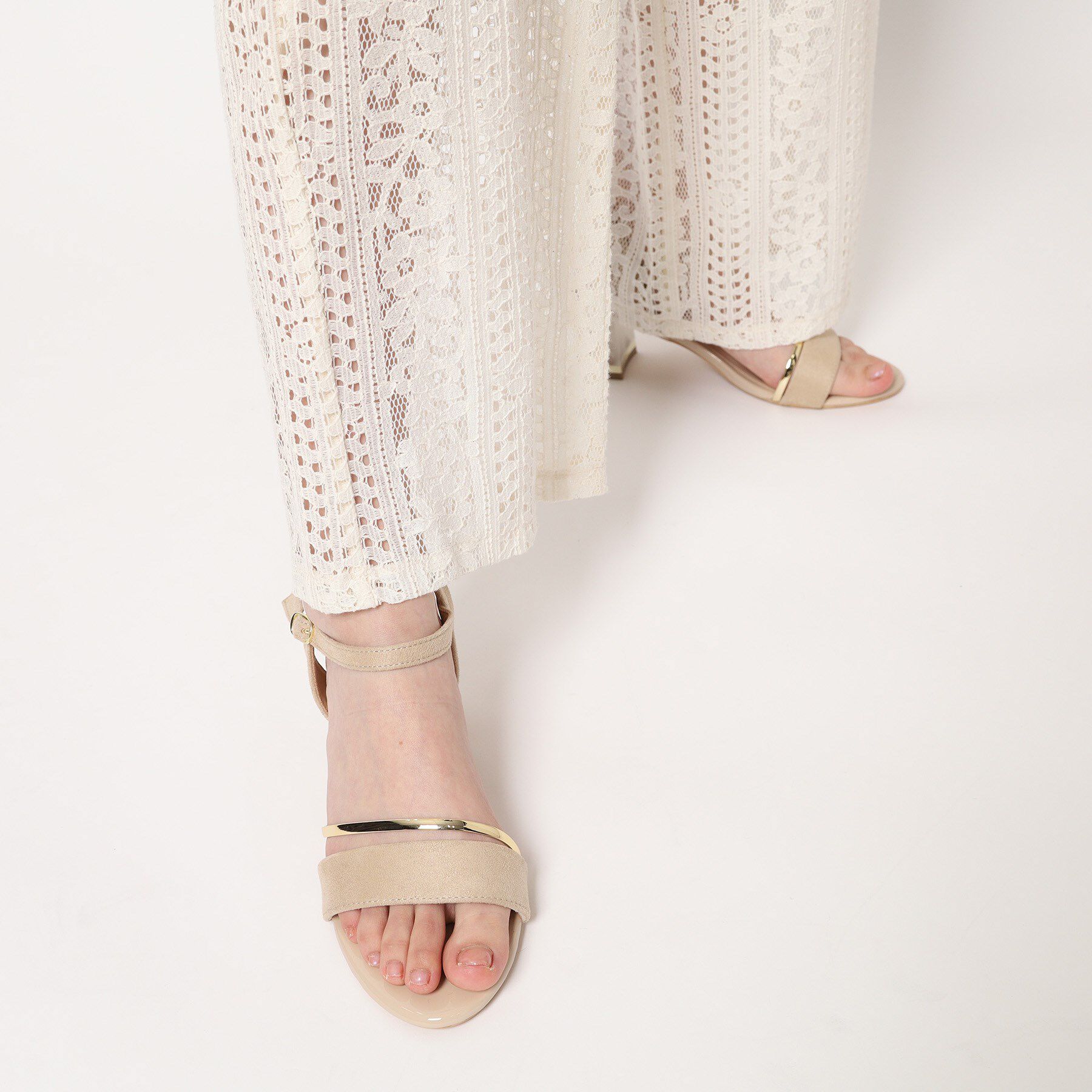 ESPERANZA「カラーヒールサンダル」|サンダル|