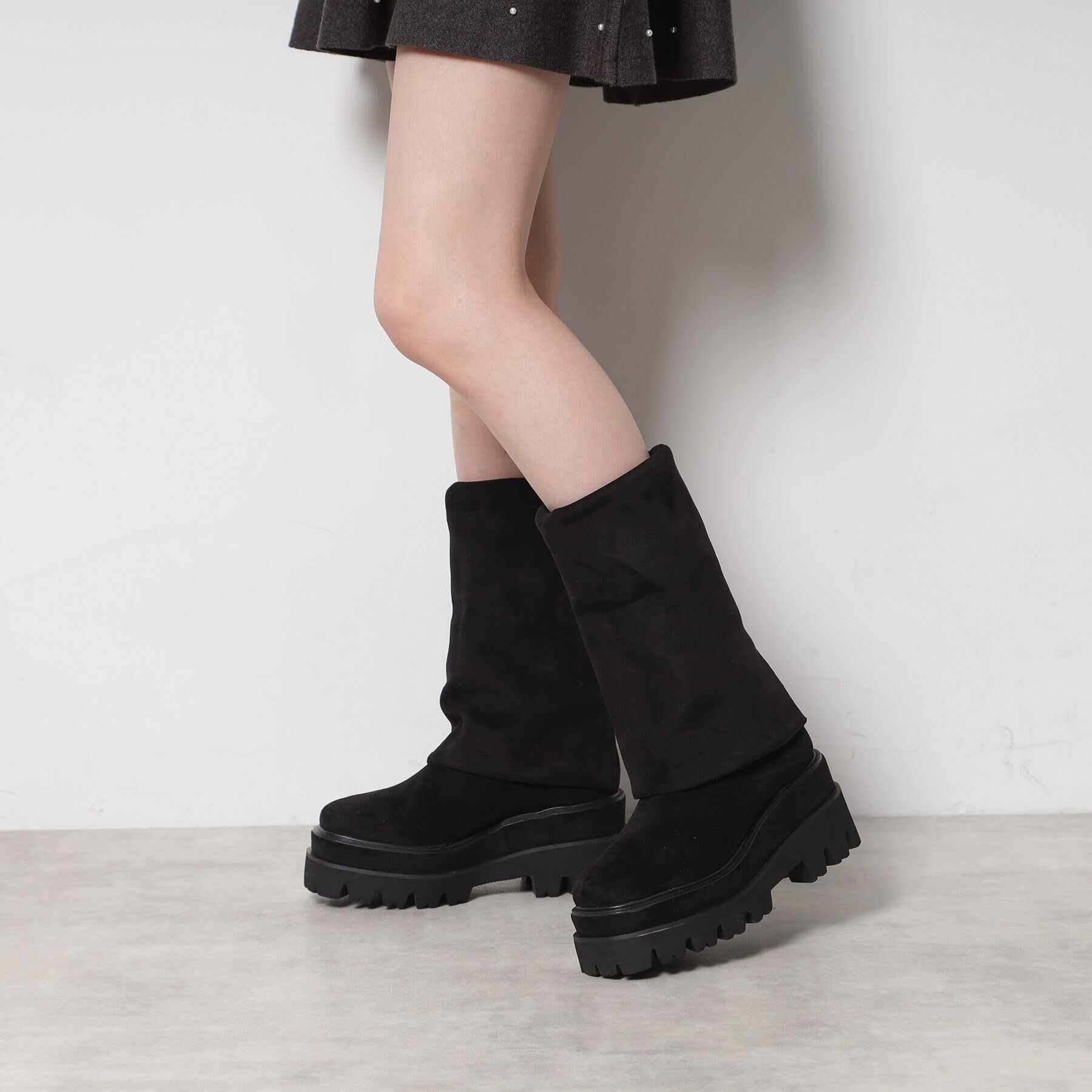 ESPERANZA「【EC先行販売】マルチWAYダブルトラックソールブーツ」|ショートブーツ|