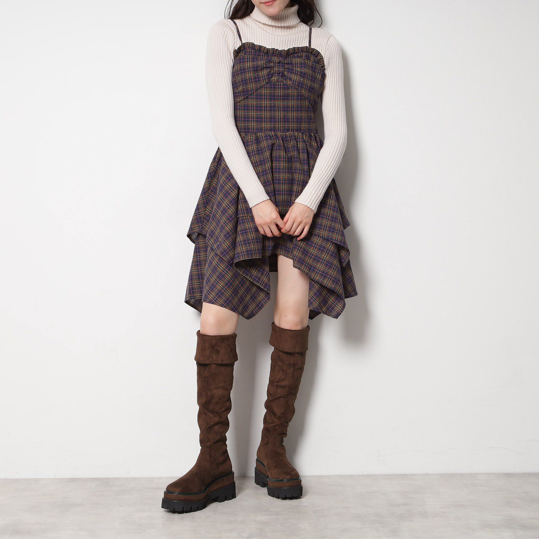 ESPERANZA「【EC先行販売】マルチWAYダブルトラックソールブーツ」|ショートブーツ|