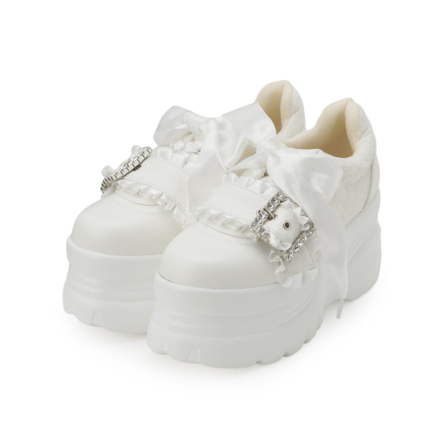 csT&P「夢見るシリーズキラキラ厚底スニーカー」|スニーカー|