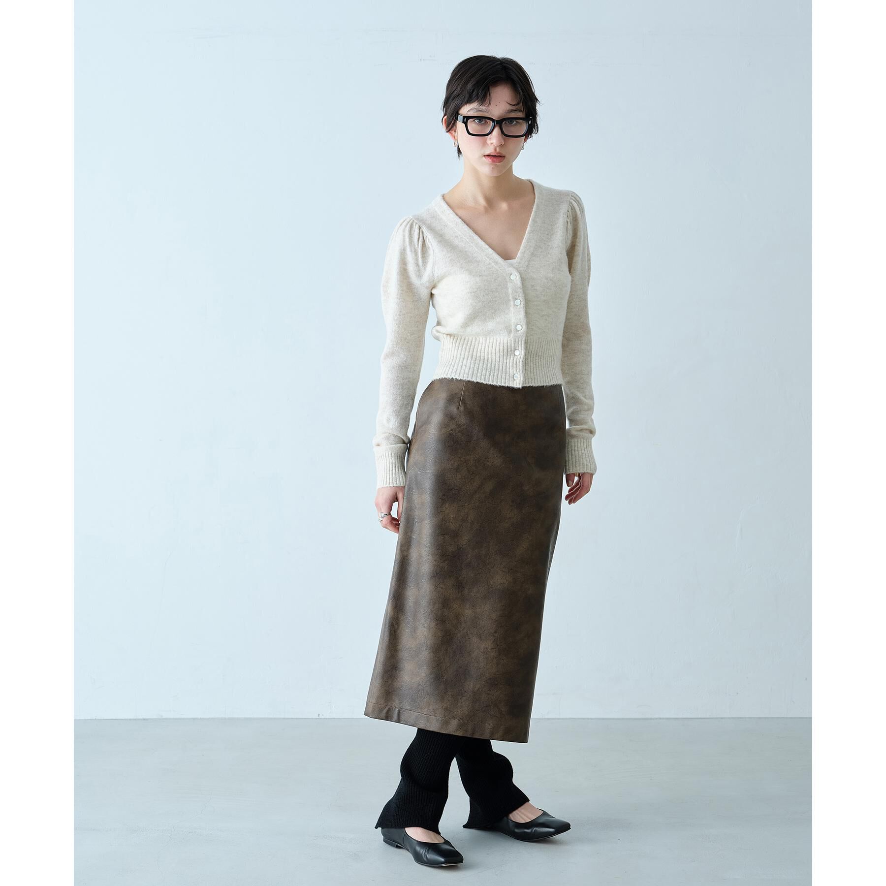 CODE A「garin sleek skirt」|スカート|