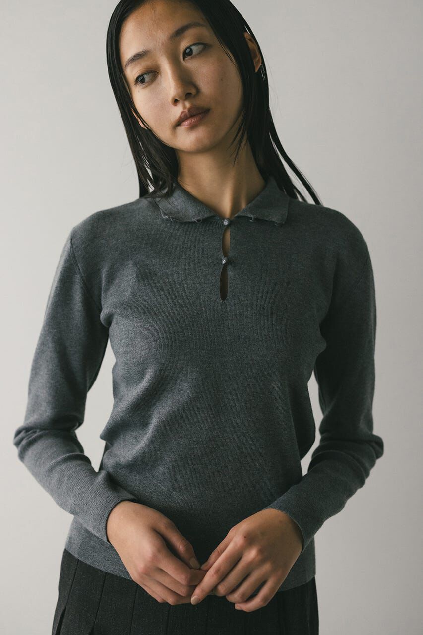 STYLEMIXER「2WAYネックニットトップ」|ニット・セーター|