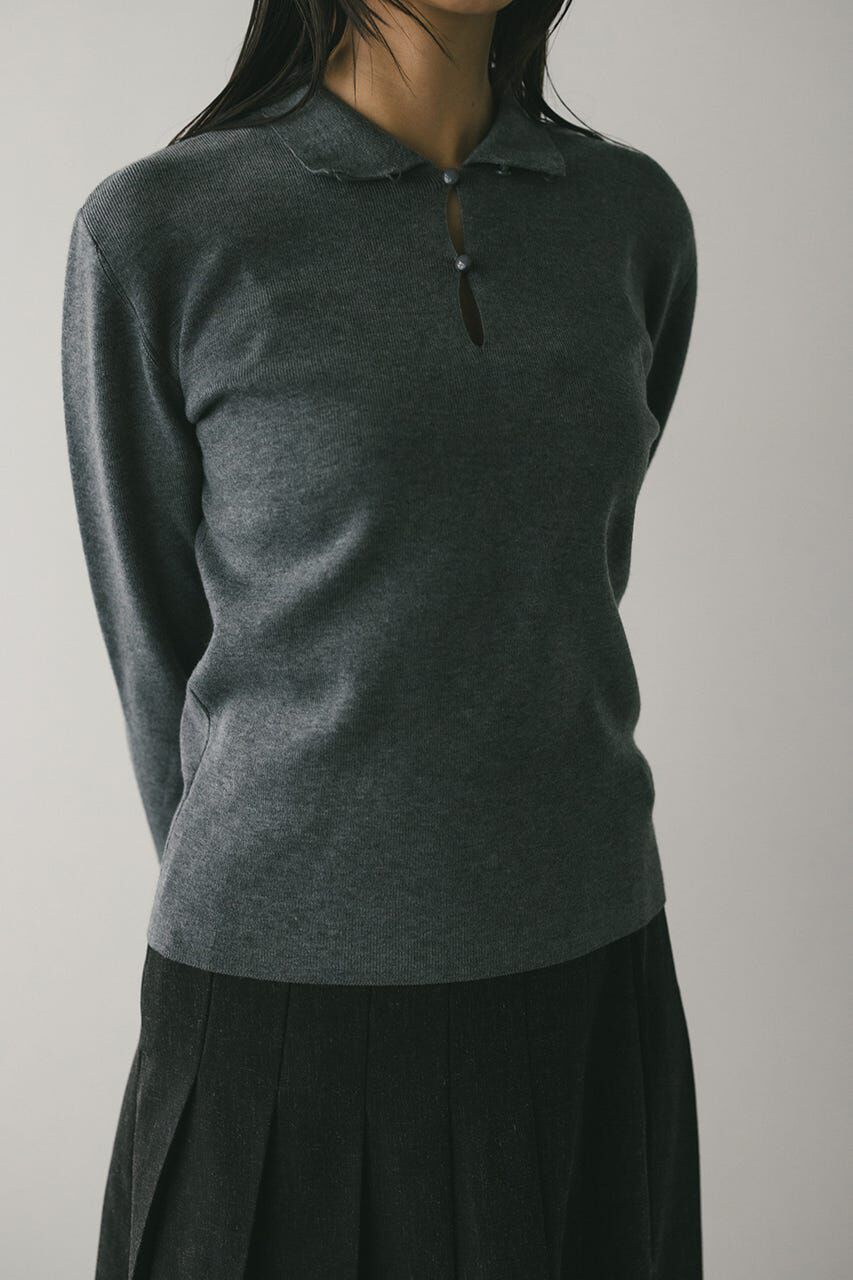 STYLEMIXER「2WAYネックニットトップ」|ニット・セーター|