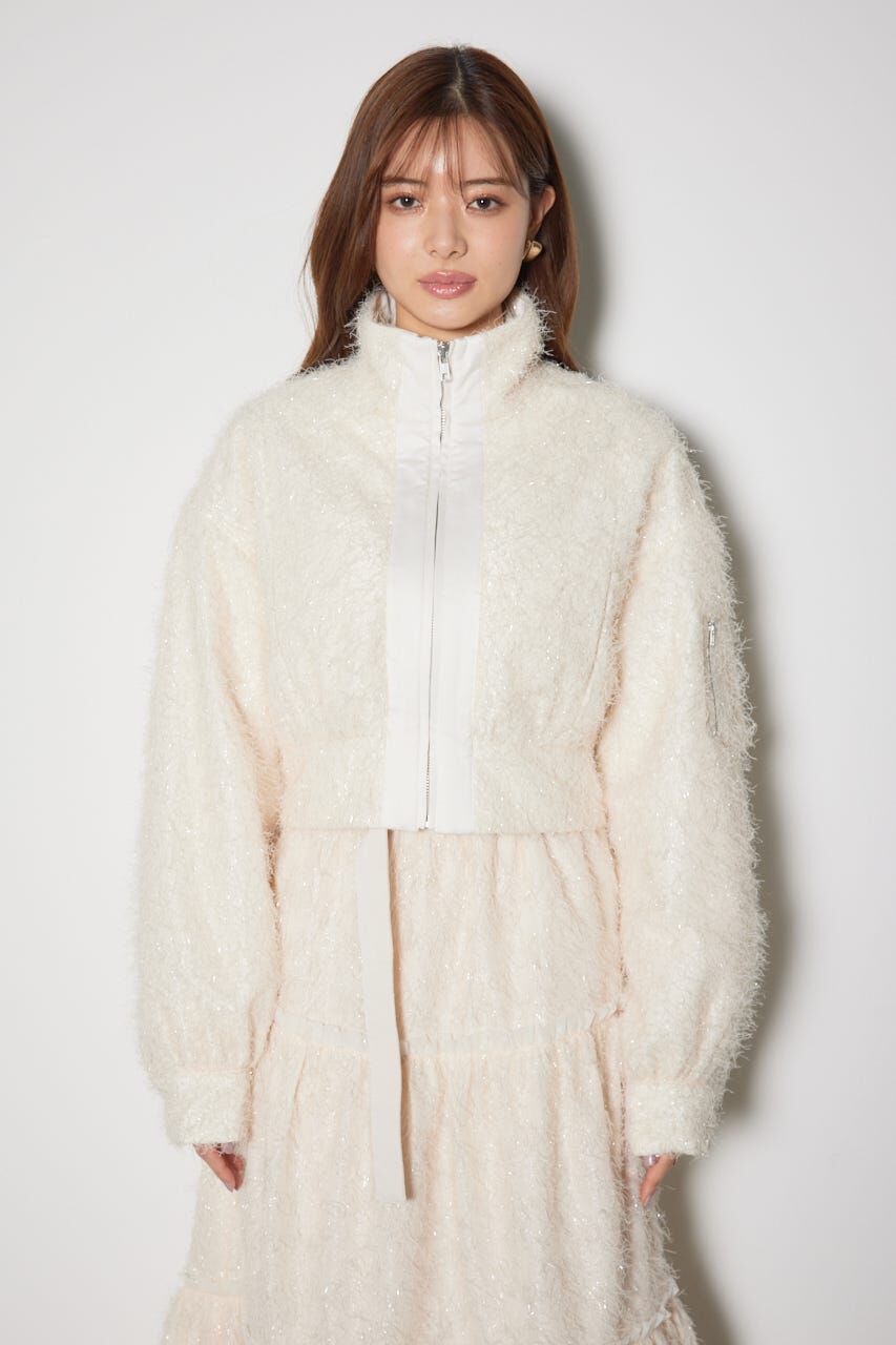 rienda「ニュアンスバリエーションブルゾン」|ブルゾン・スタジャン|