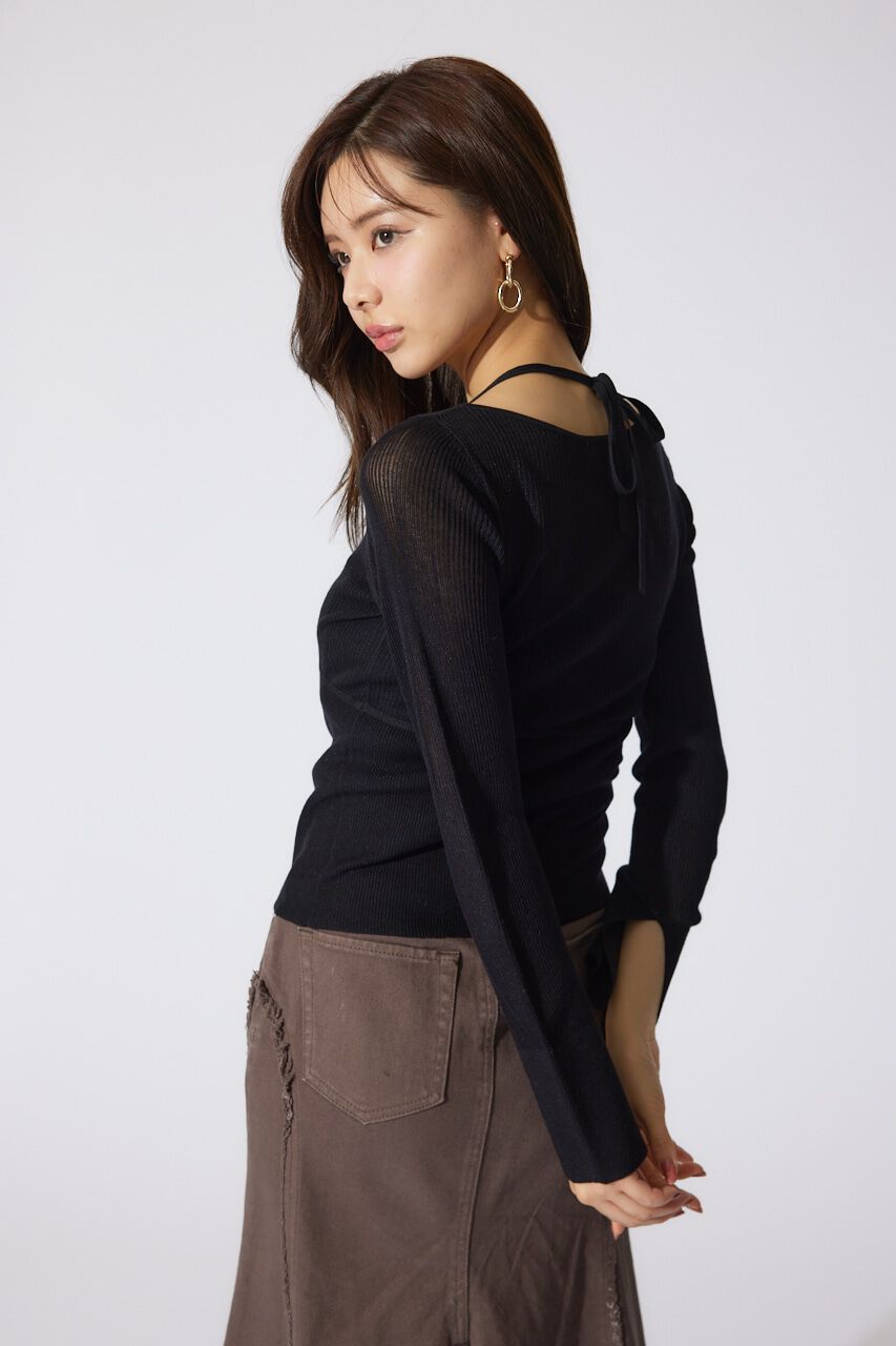 rienda「リボンデティールキャミセットカーディガン」|キャミソール|