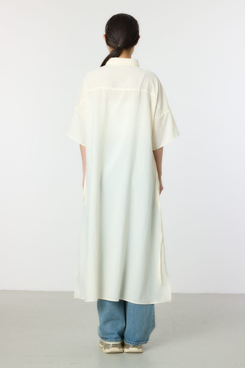 RODEO CROWNS「エアリータッチシャツワンピース」|ワンピース|