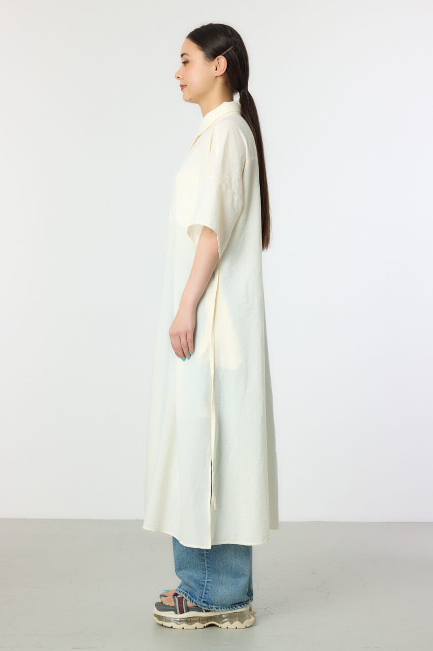 RODEO CROWNS「エアリータッチシャツワンピース」|ワンピース|