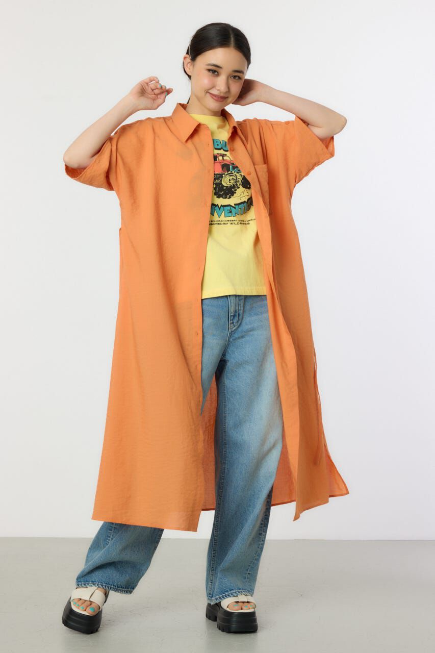 RODEO CROWNS「エアリータッチシャツワンピース」|ワンピース|ORG