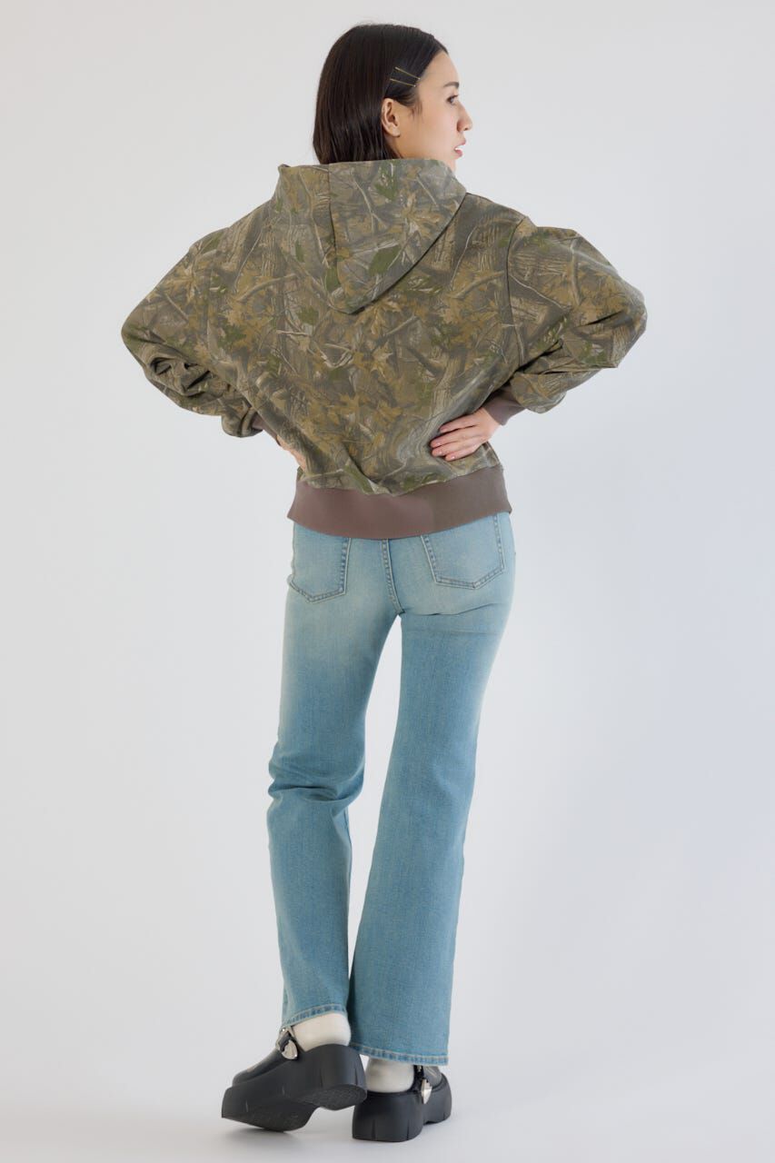 RODEO CROWNS「SHARE PATTERN W ジップパーカー」|パーカー|