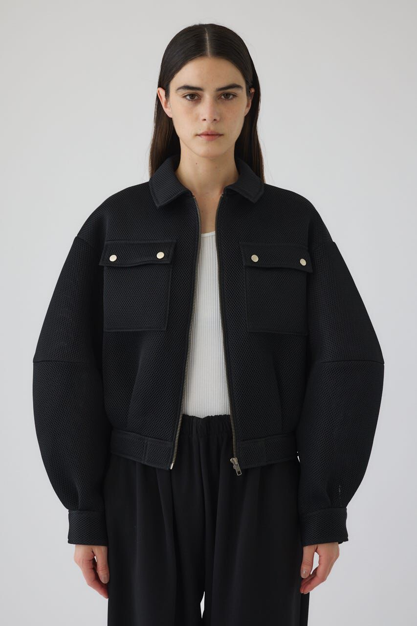 RIM.ARK 「Sponge fabric bomber blouson」|ブルゾン・スタジャン|