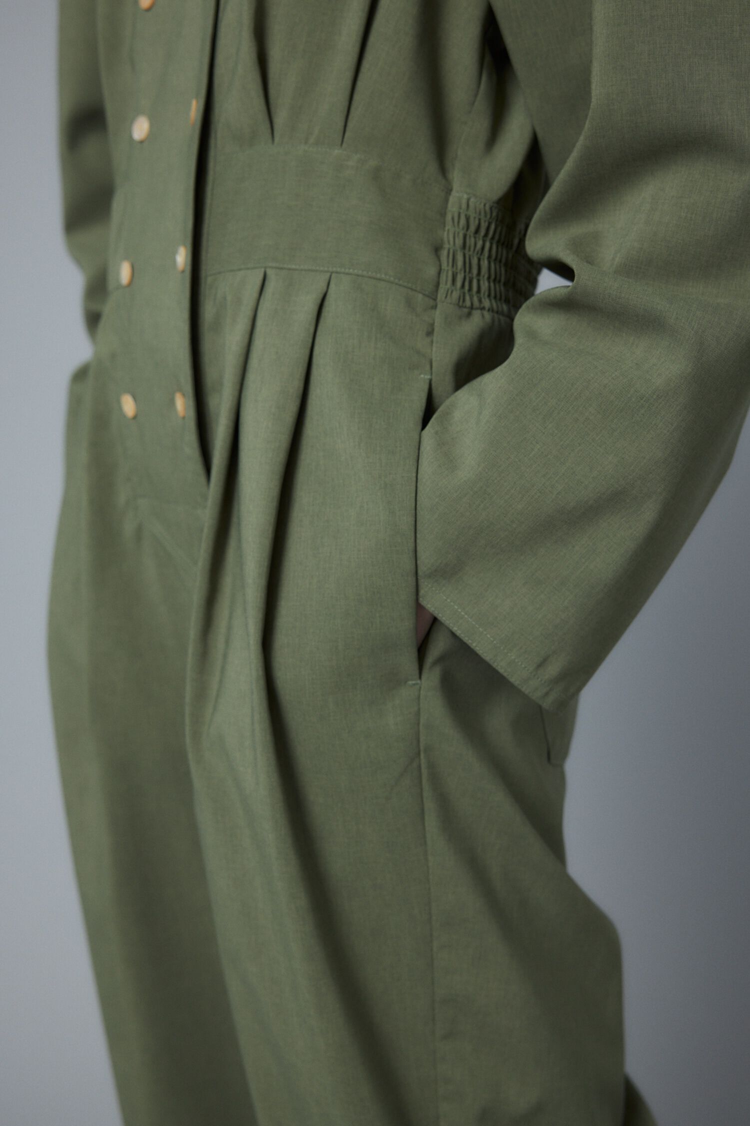 HeRIN.CYE「Cup shoulder jump suits」|ワンピース|