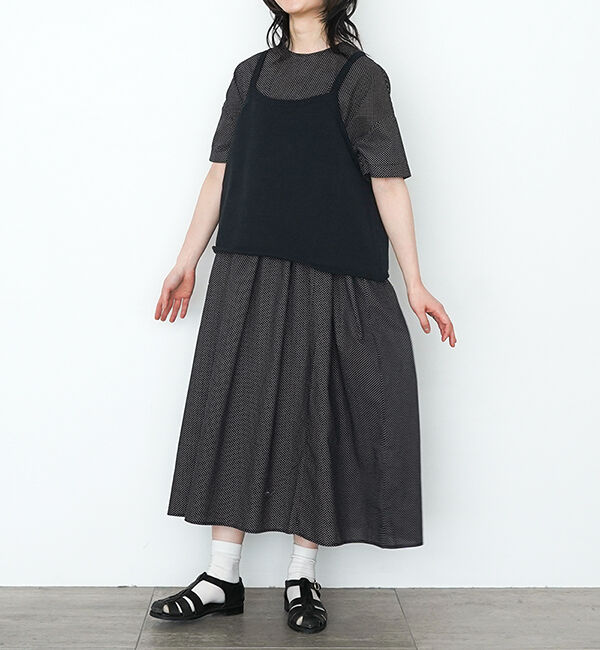 オオカミとフクロウ「フクロウと三拍子のブーケ&rdquo;5分袖&rdquo;」|ワンピース|