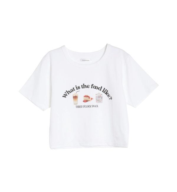 CALNAMUR「ASSORT PRINT TEE/アソートプリントTシャツ」|Tシャツ・カットソー|オフホワイト