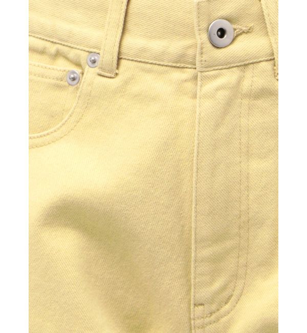 CALNAMUR「ワイドシルエットカラーパンツ」|デニム|