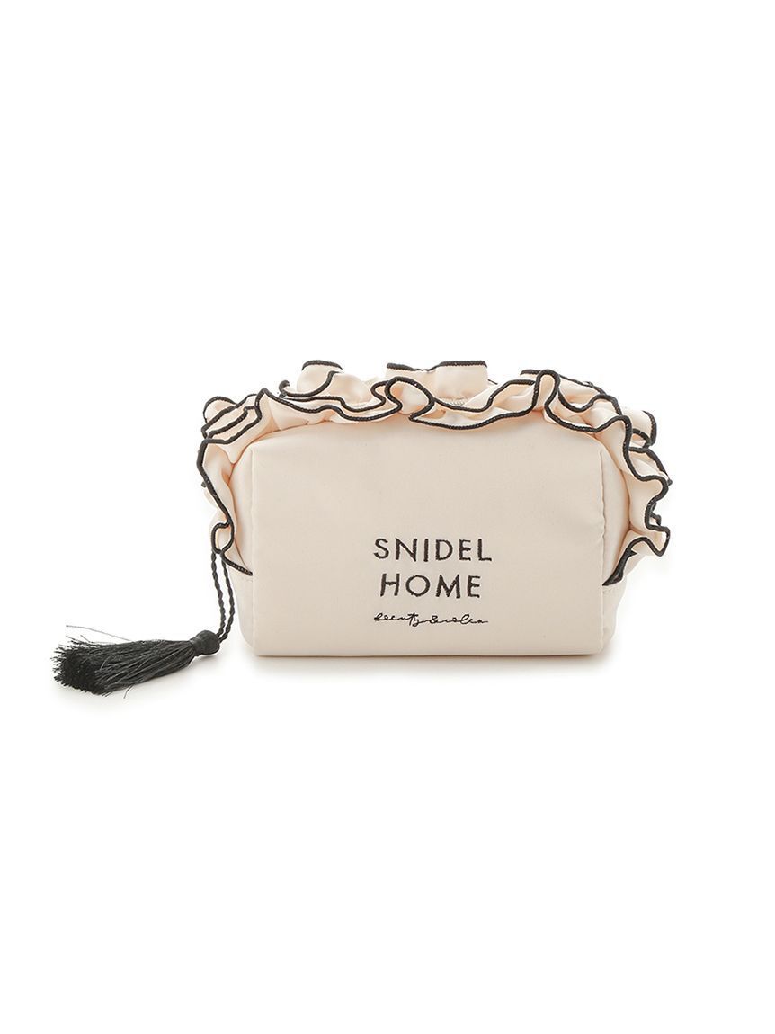 SNIDEL HOME「フリルポーチ」|ポーチ|