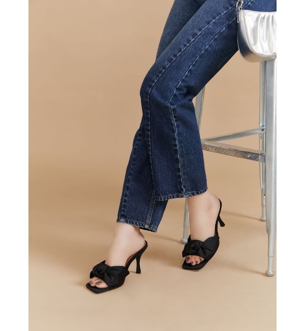 RESEXXY「サテンリボンサンダル」|サンダル|