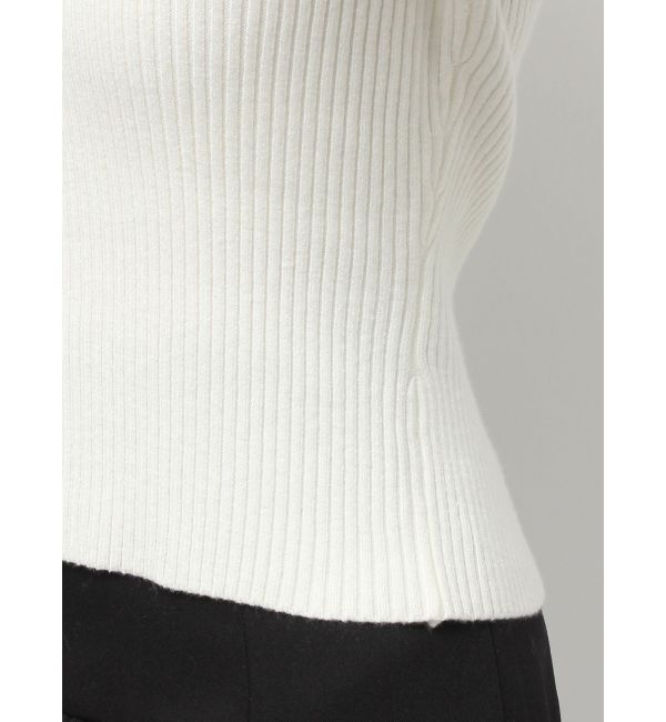 RESEXXY「リブニットオフショルトップス」|ニット・セーター|