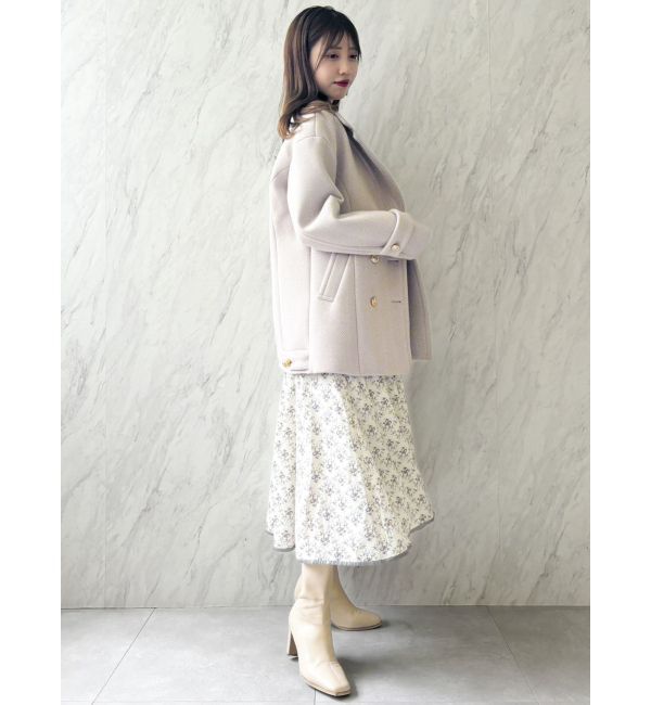 dazzlin「オーバーマルチボタンPコート」|ピーコート|