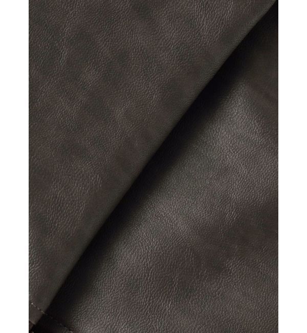 dazzlin「オーバーフォルムフェイクレザーブルゾン」|ブルゾン・スタジャン|