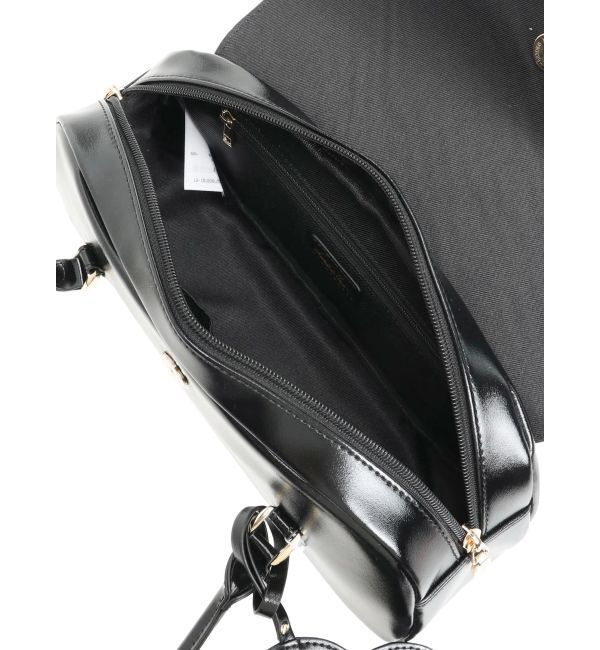 dazzlin「ハートチャームスクエアボックスバッグ」|ハンドバッグ|