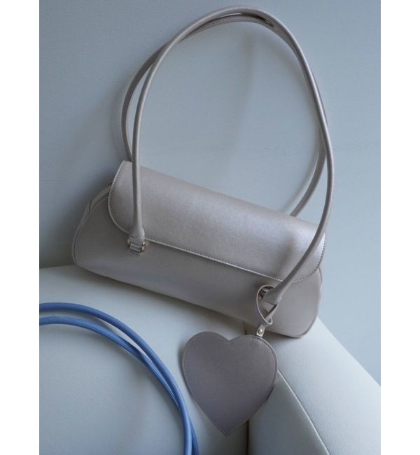 dazzlin「ハートチャームスクエアボックスバッグ」|ハンドバッグ|