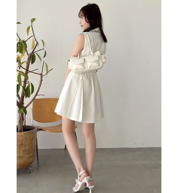 dazzlin「スイッチングタックミニワンピース」|ワンピース|