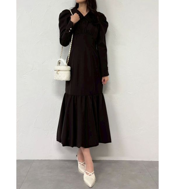 dazzlin「バルーンチェックワンピース」|ワンピース|