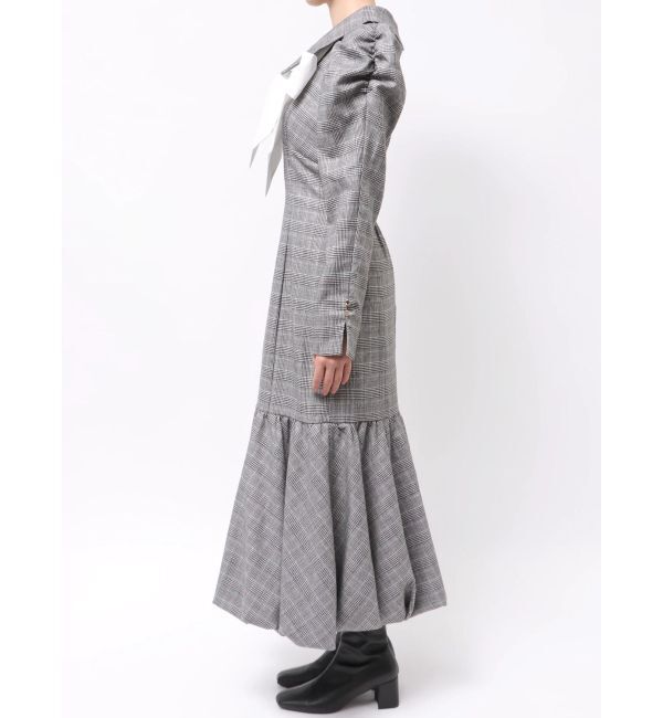 dazzlin「バルーンチェックワンピース」|ワンピース|