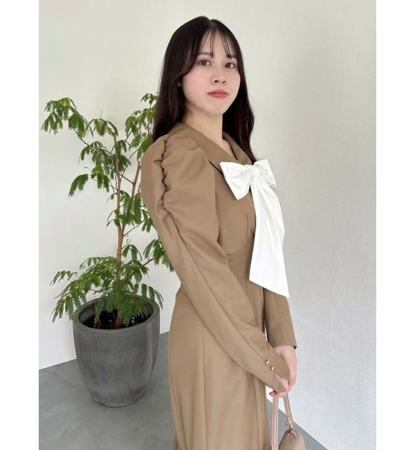 dazzlin「バルーンチェックワンピース」|ワンピース|